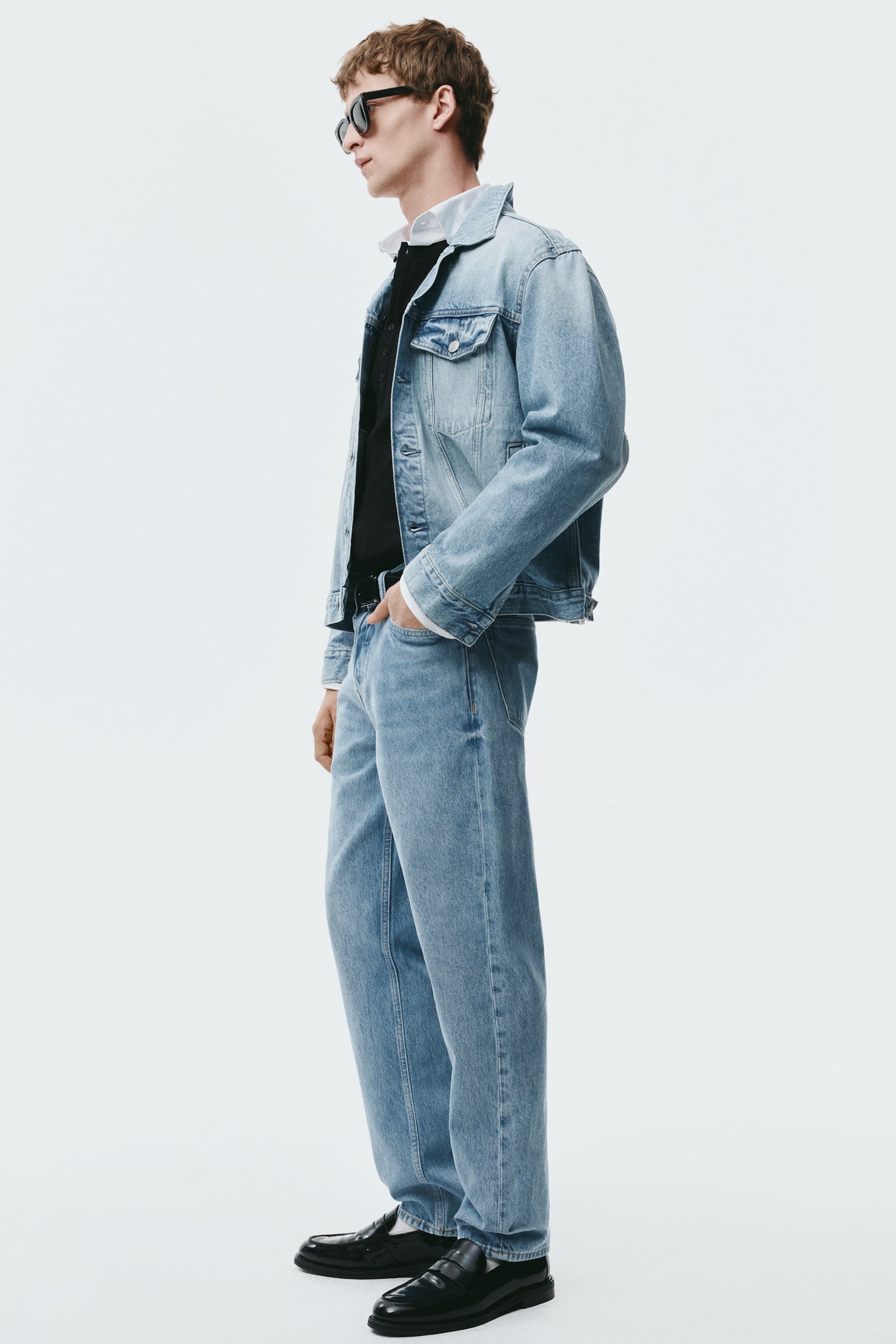 Original Straight Jeans - כחול ג'ינס בהיר/כחול ביניים/כחול ג'ינס כהה משופשף/שחור משופשף - 3