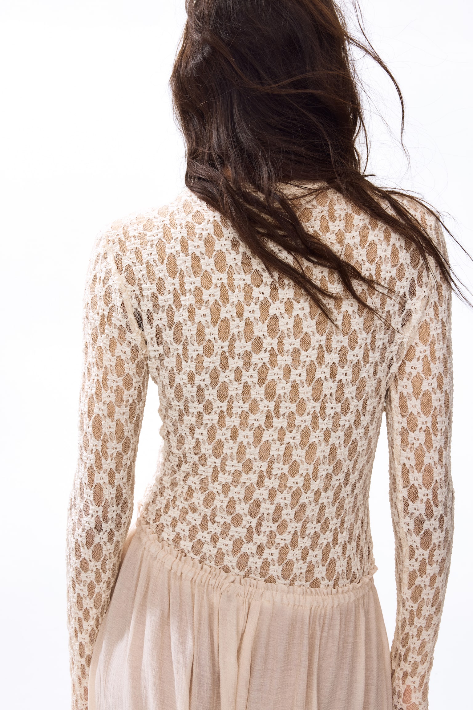 Lace-look thong body - 5