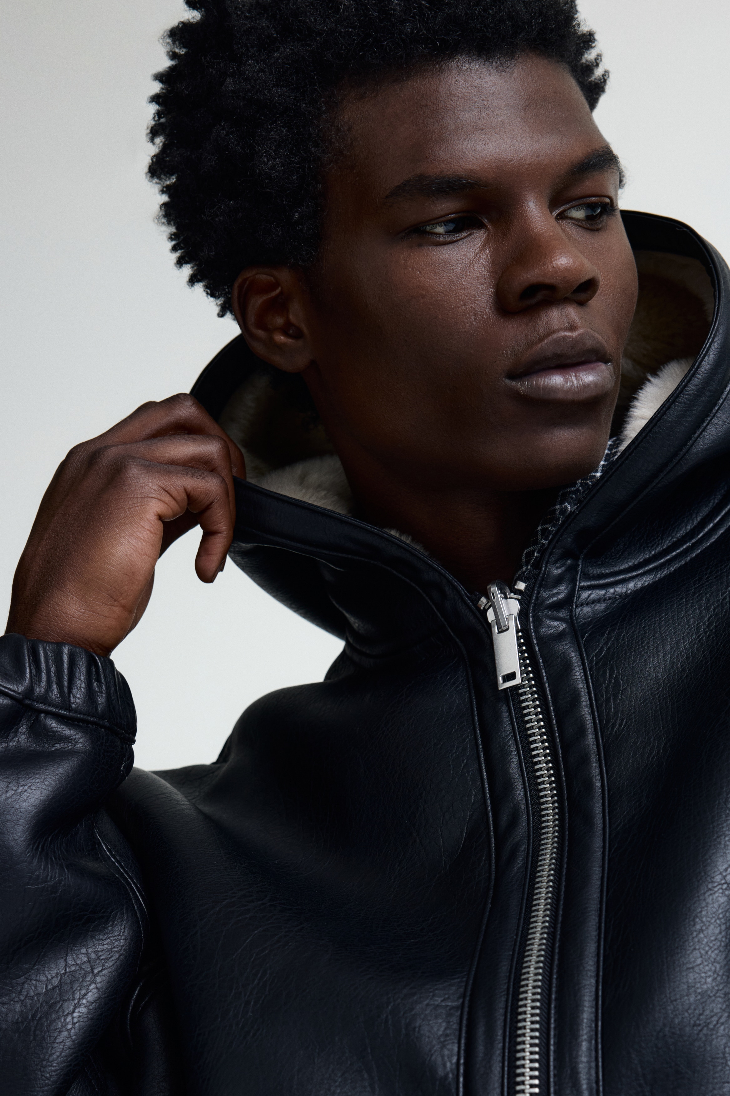 Men's Black Aviator Jacket | H&M CA