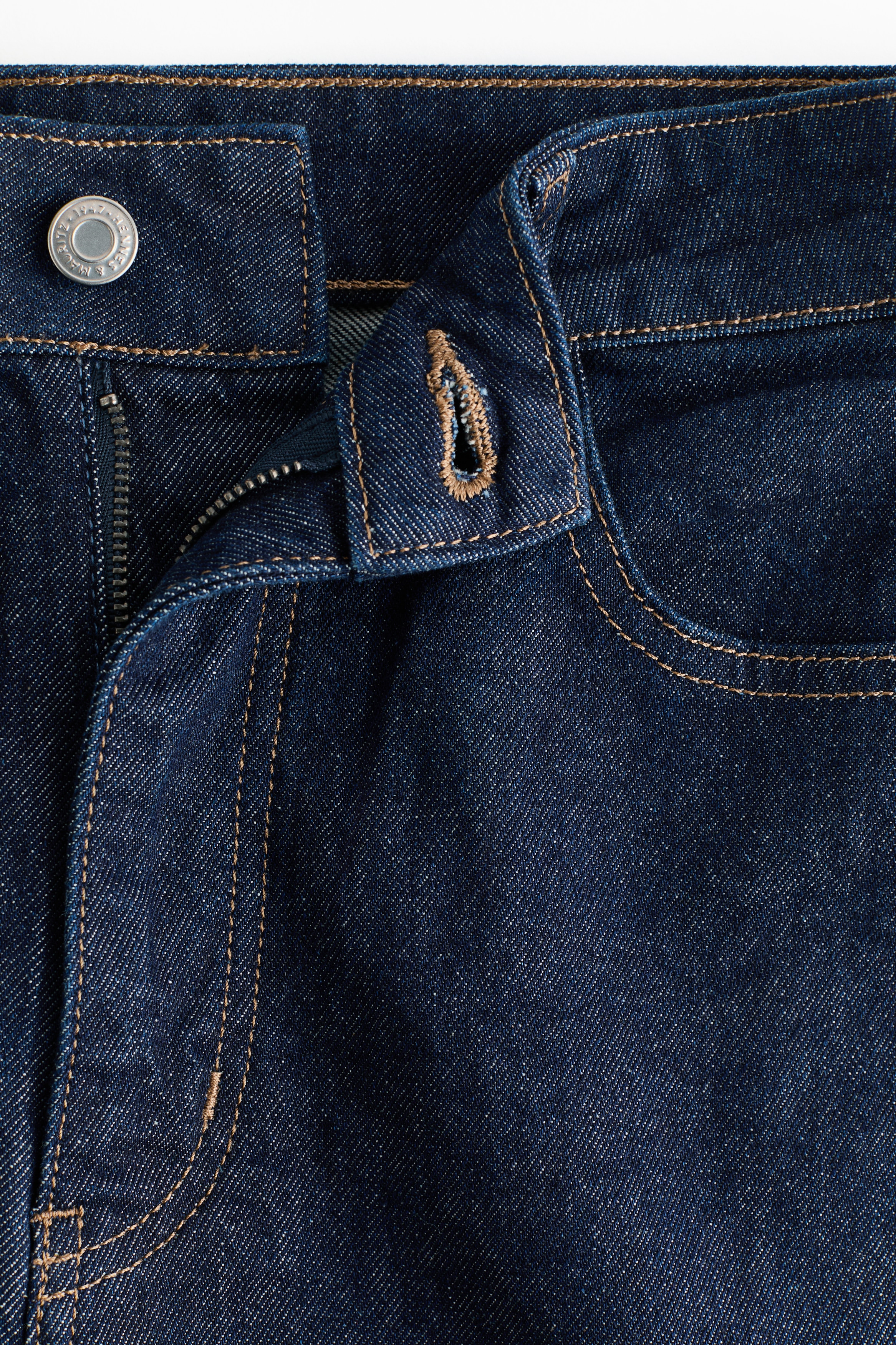 Mom Slim Fit High Waist Ankle Jeans