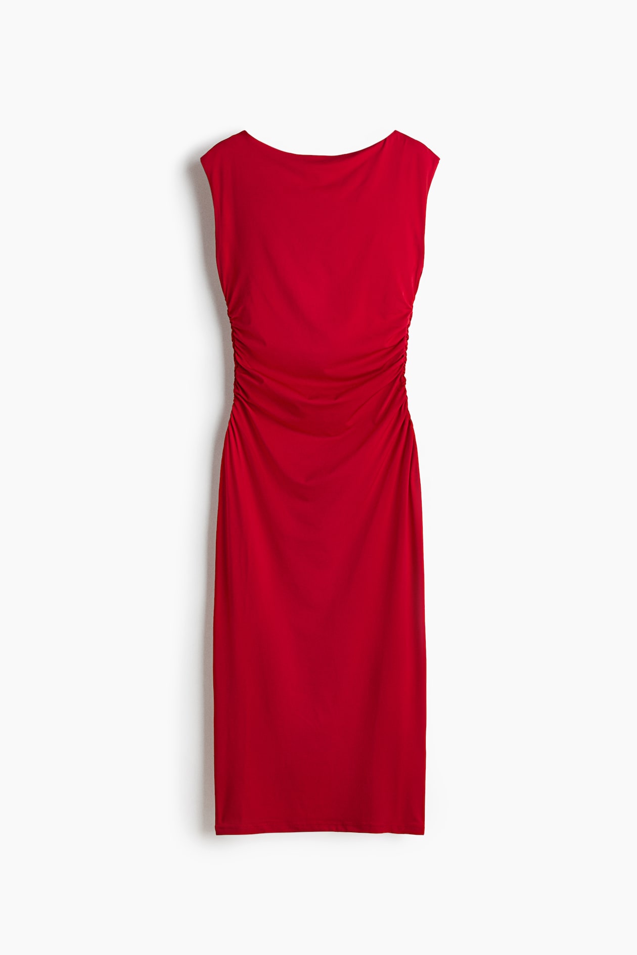 Women's Red Cap-sleeved Dress | H&M US