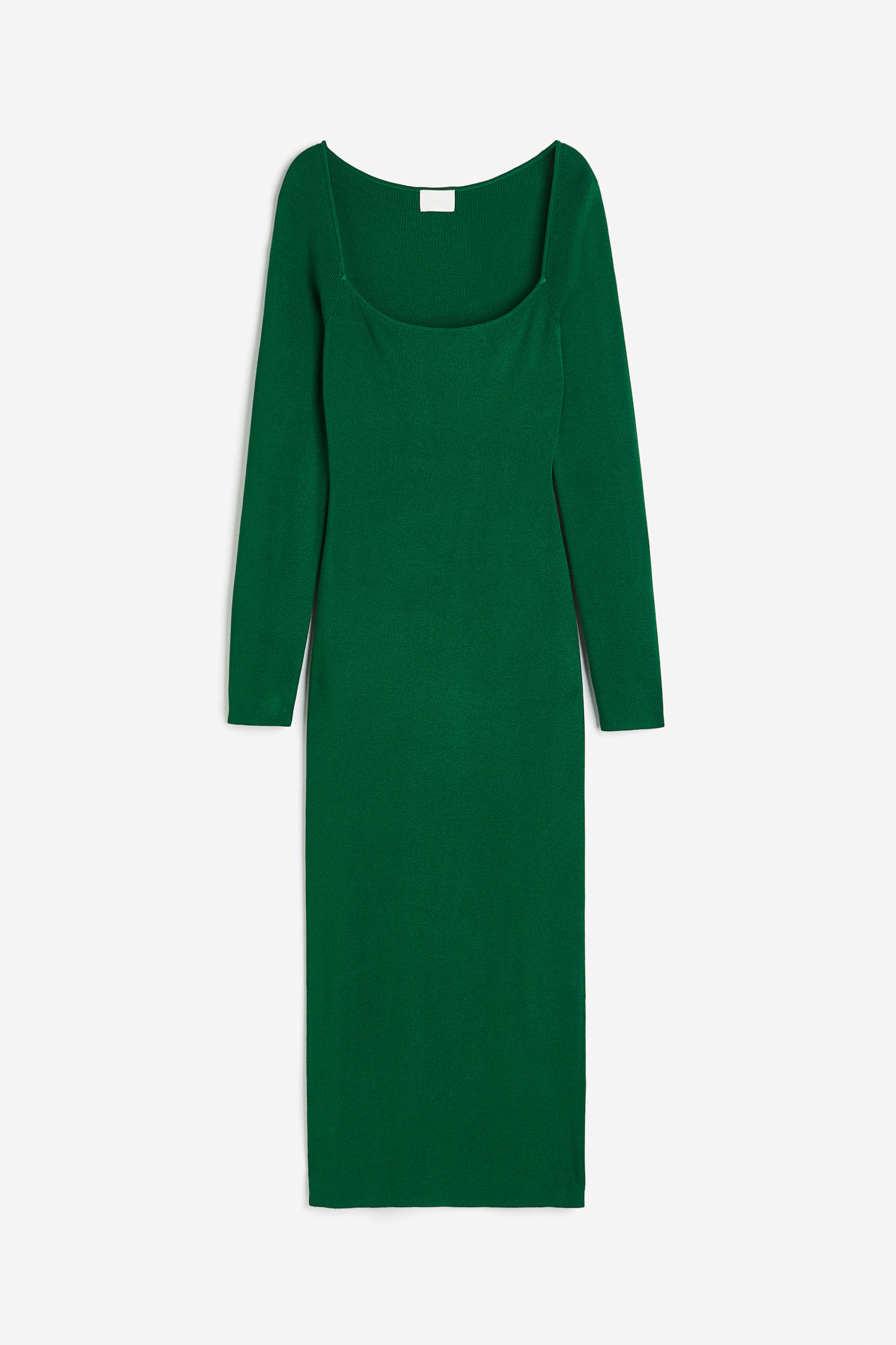 H and m calf length dress best sale