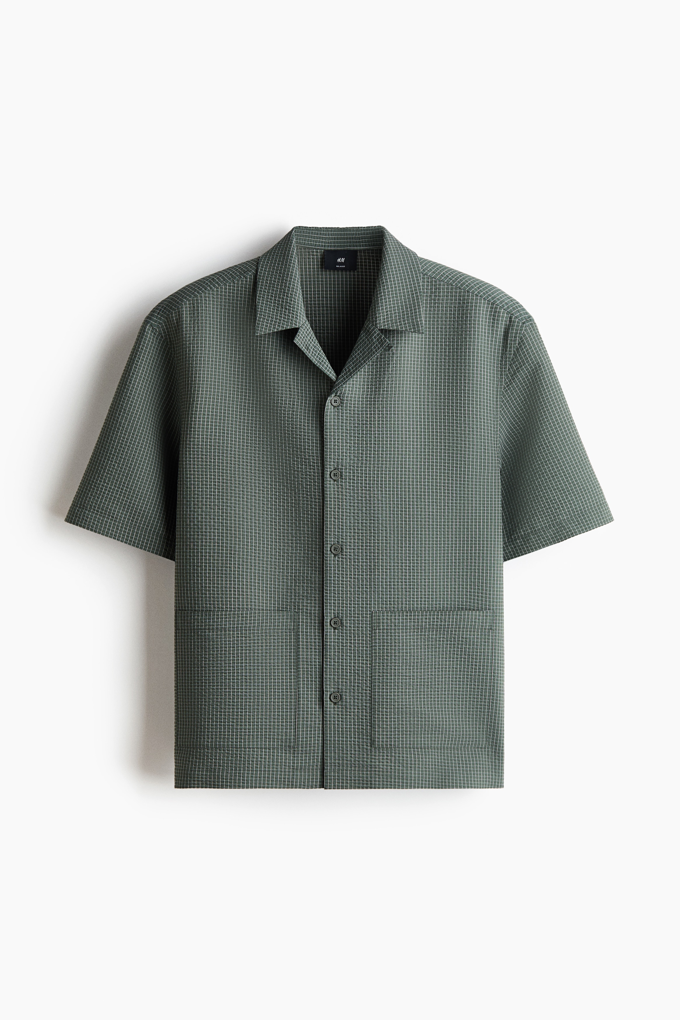 Camisa resort de manga corta Relaxed Fit