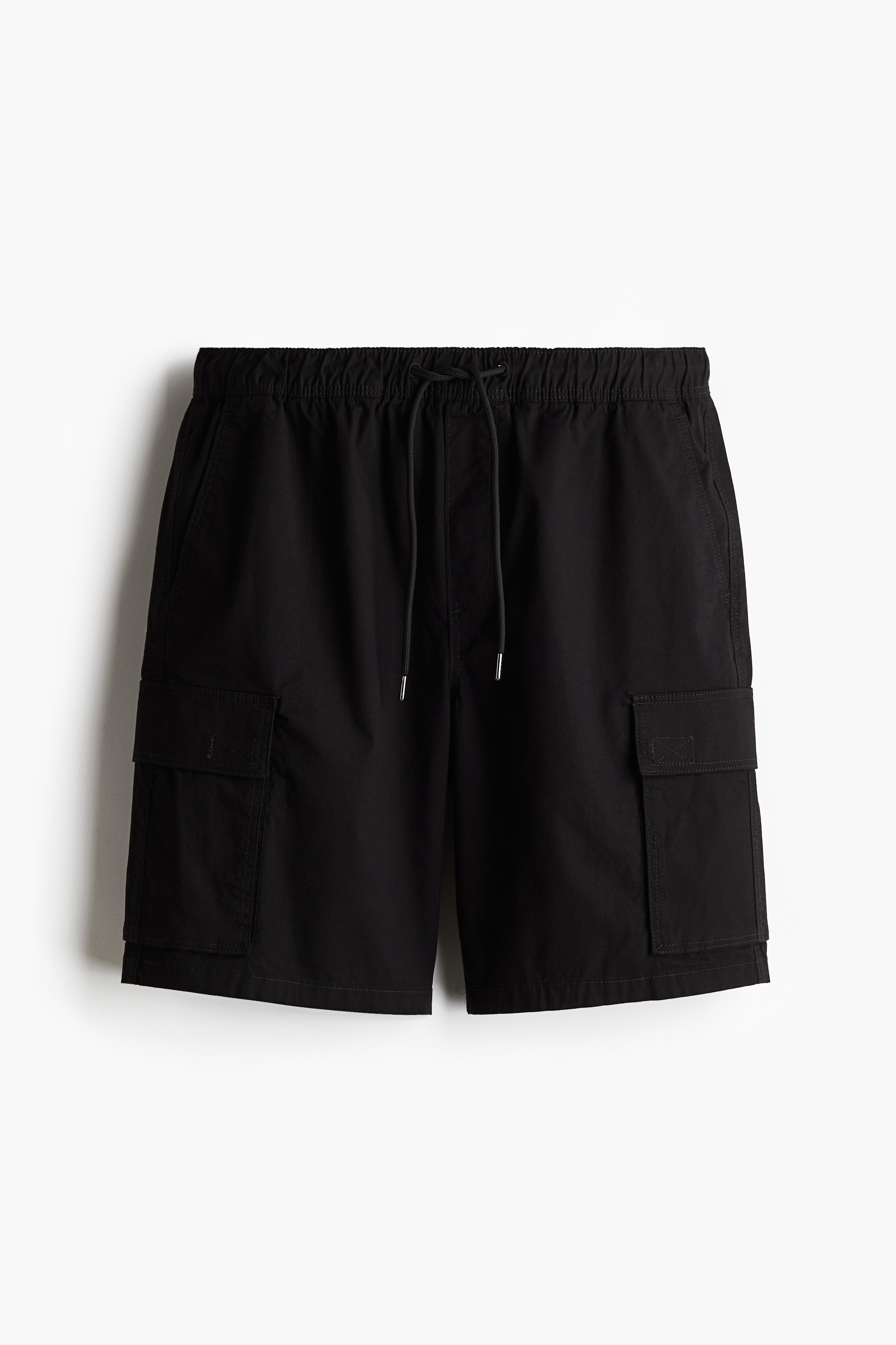 Shorts cargo Regular Fit - Nero/Beige/Grigio scuro
