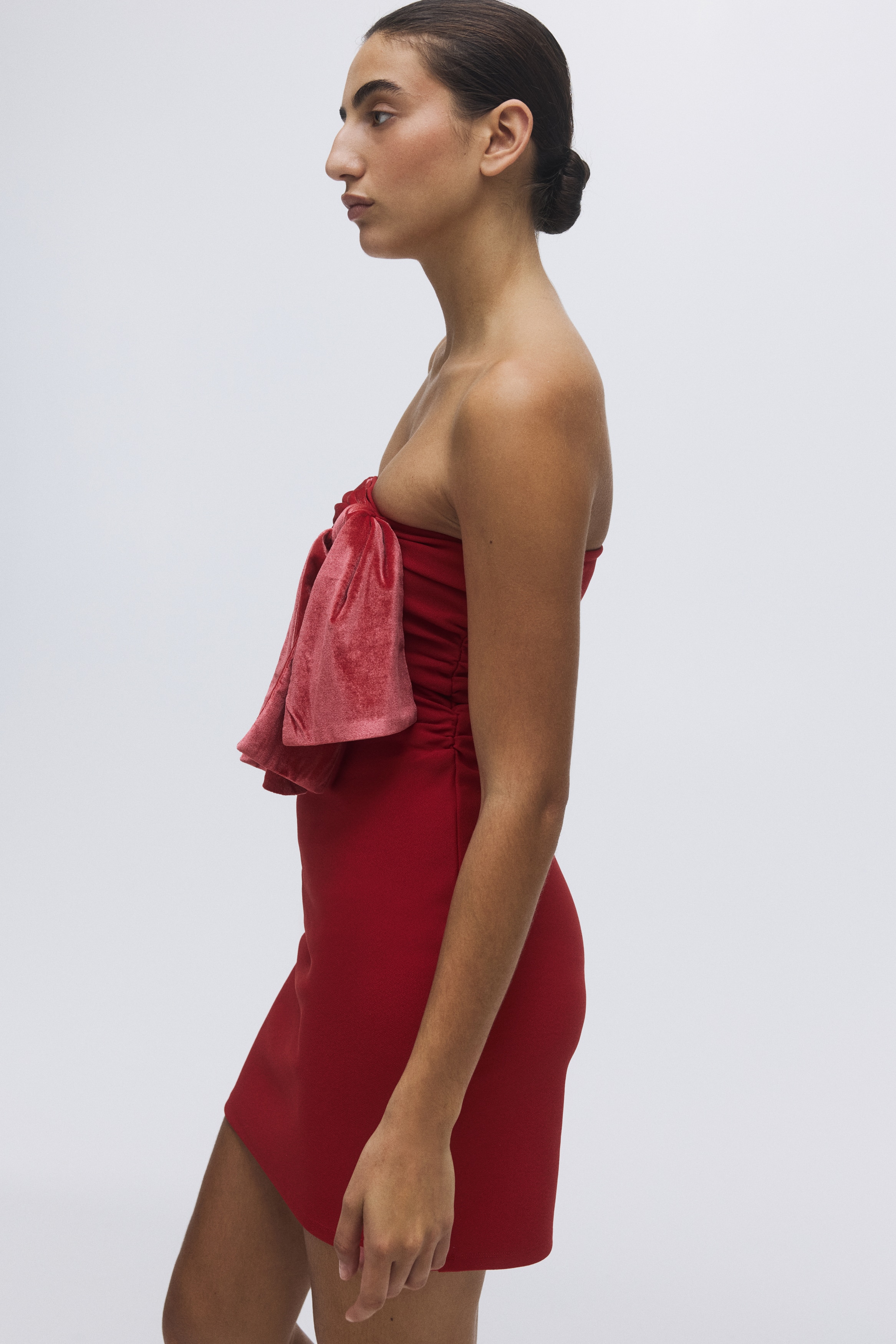 burgundy tie dress Burgundy Tie Dye Dress – Simply Couture Boutique main image 0
