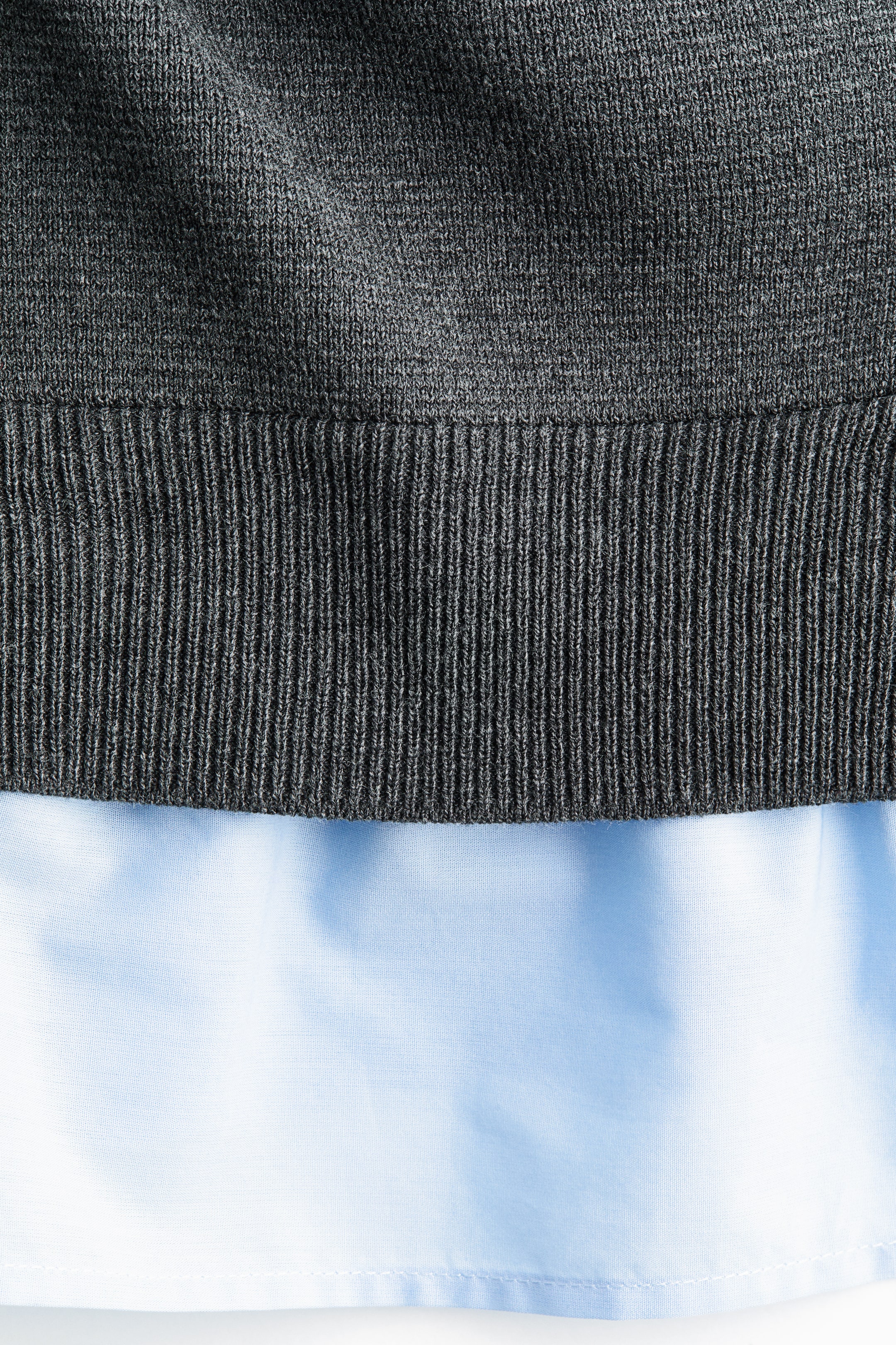 Layered Off-the-Shoulder Cardigan