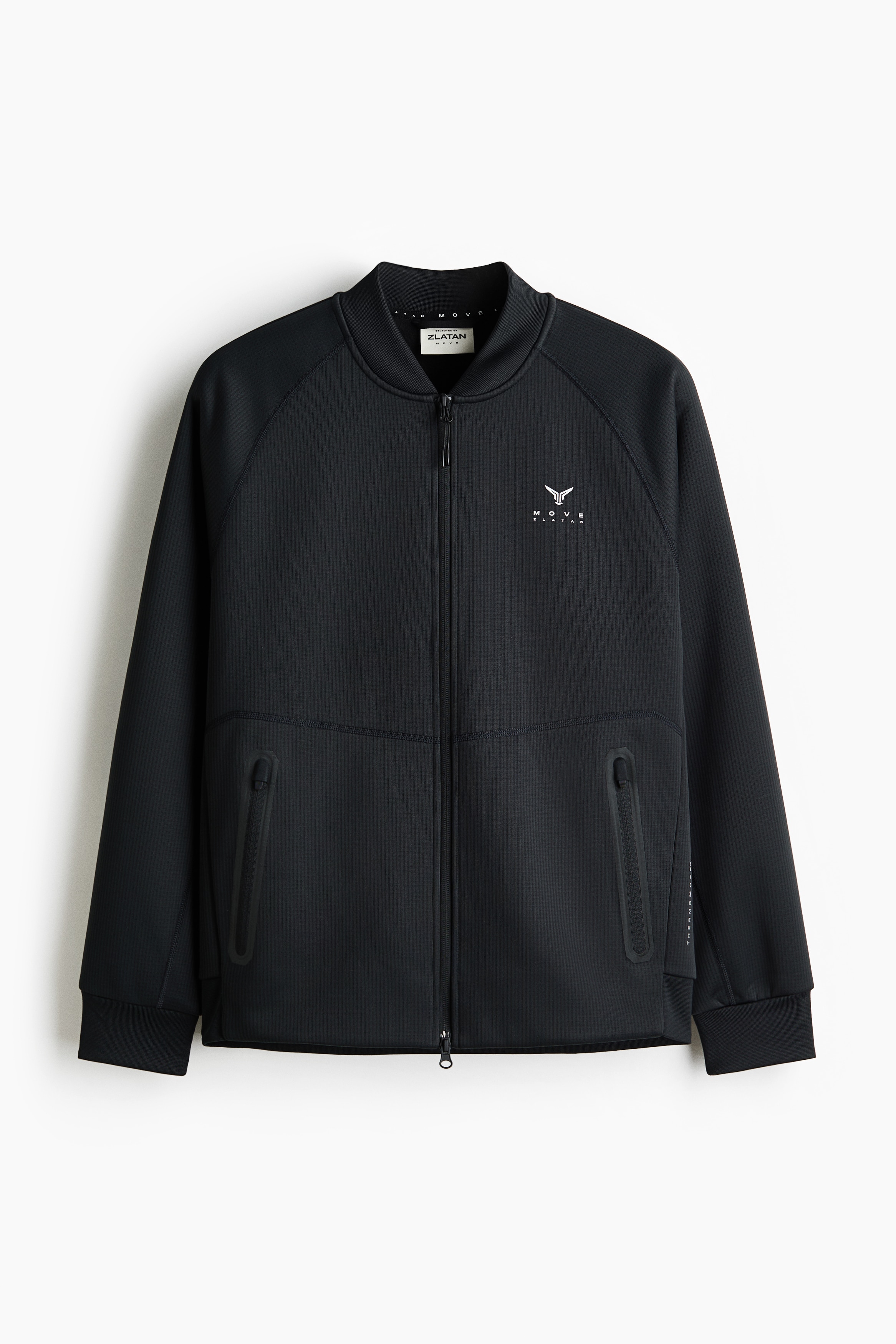H & M - Sport-Pilotenjacke mit ThermoMove - Schwarz - Sportswear