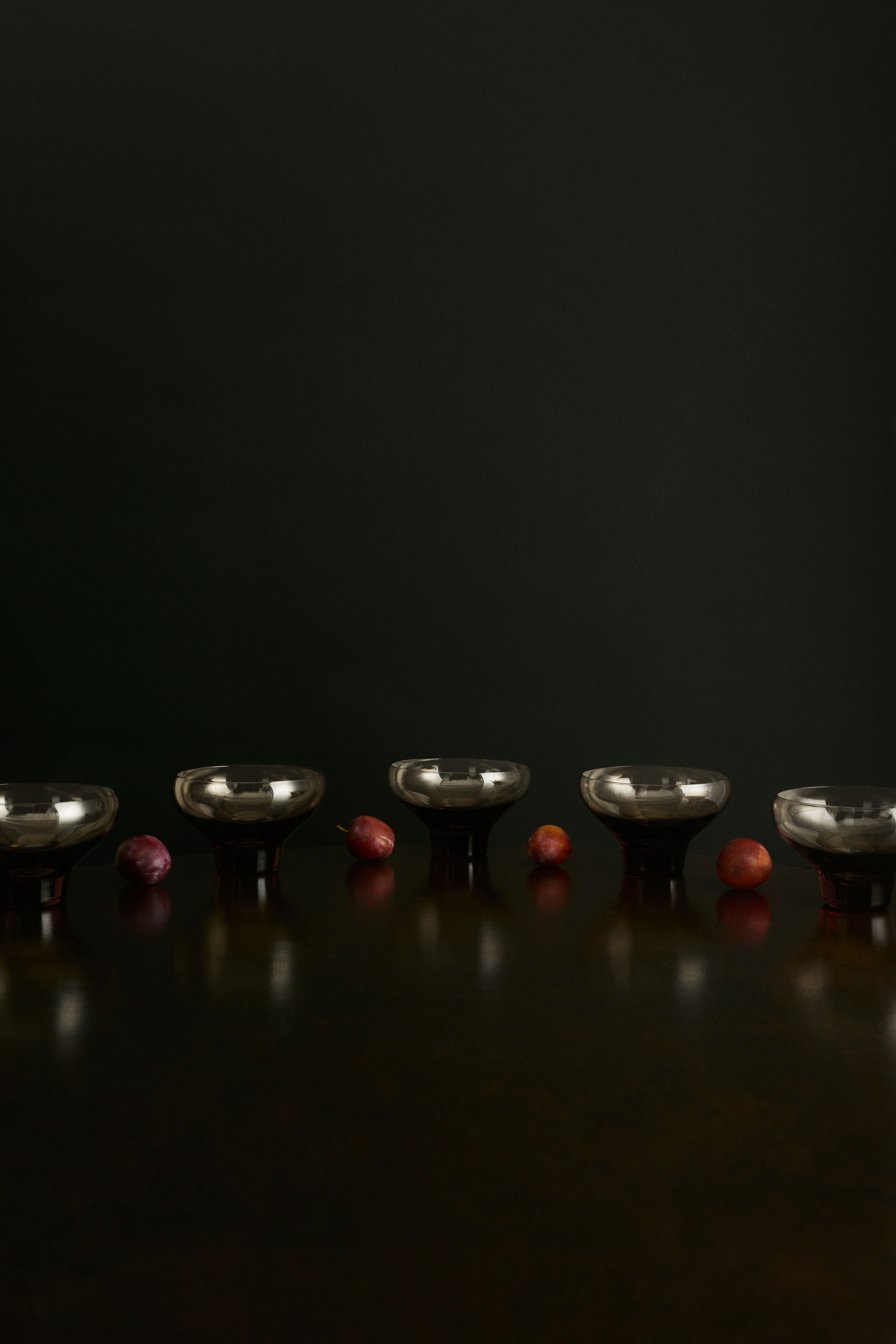 Lot de 2 bols en verre soufflés à la bouche