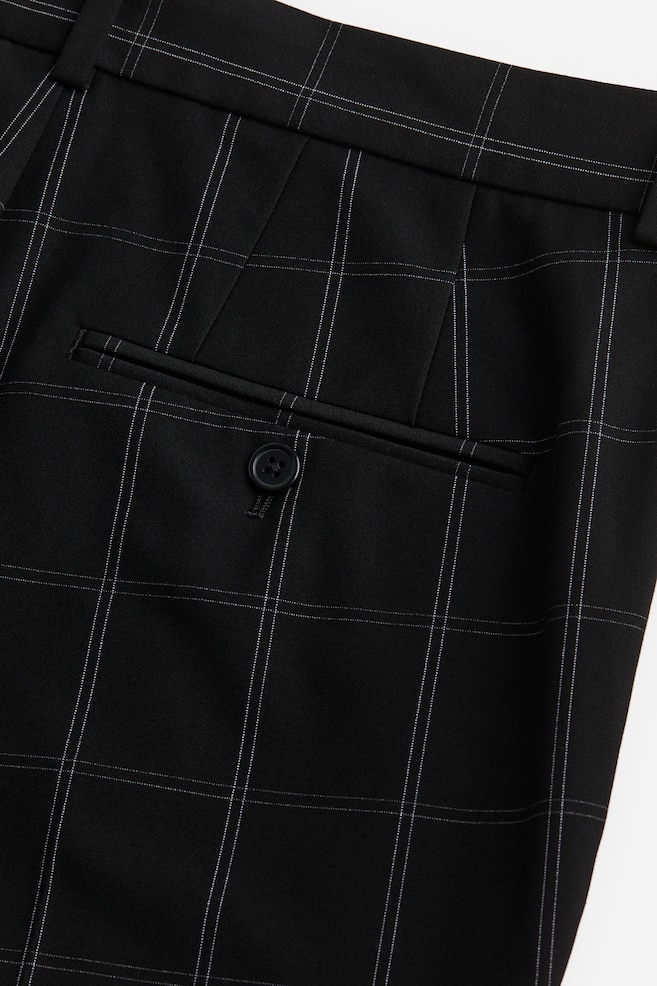 Slim Fit Trousers - Black/Checked/Black/Light grey/Checked/Grey/Checked/dc/dc/dc - 3