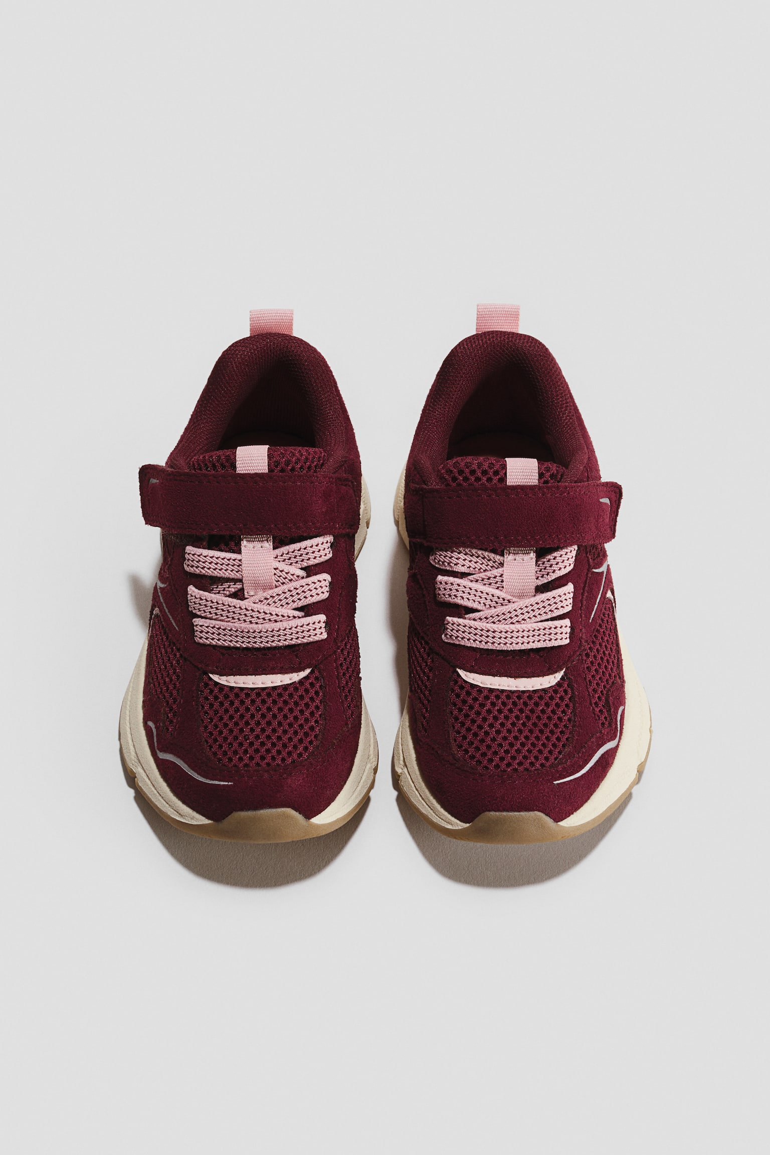 Sneakers - Mörk plommonlila/Blockfärgad/Silver