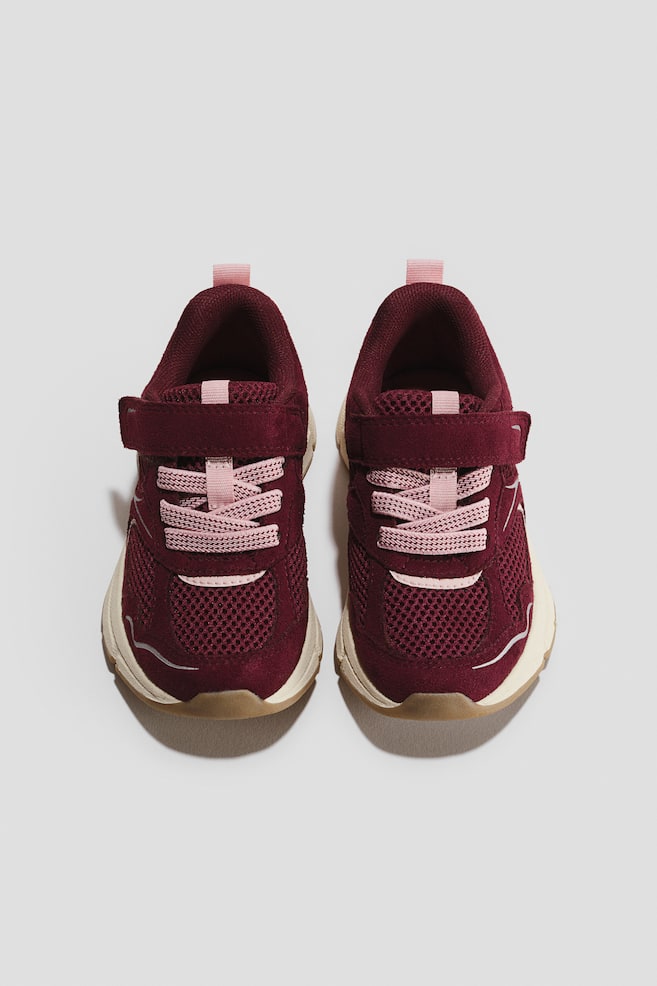 Sneaker - Pflaumenlila/Colourblocking/Silberfarben - 1