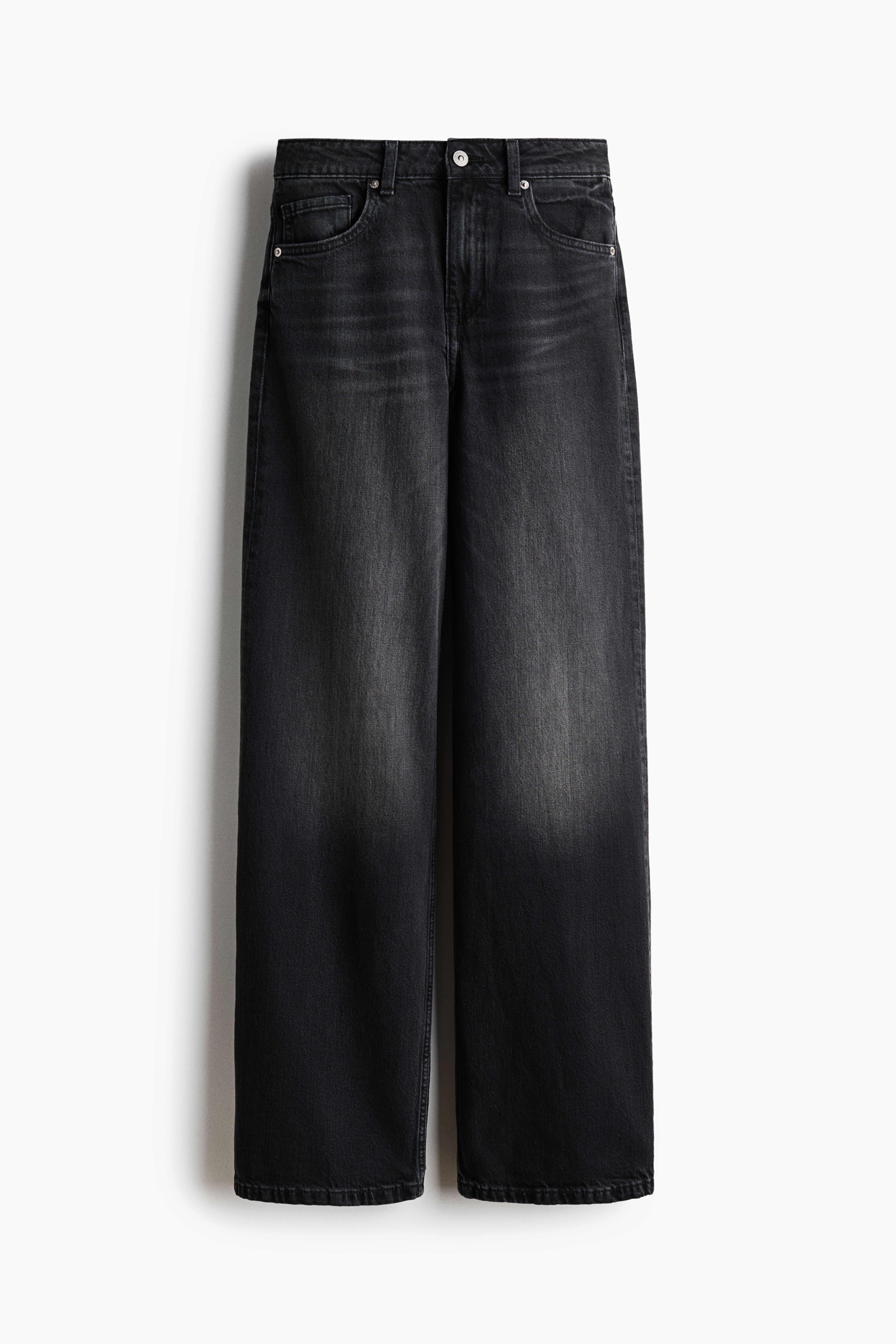 Straight High-Waist Jeans