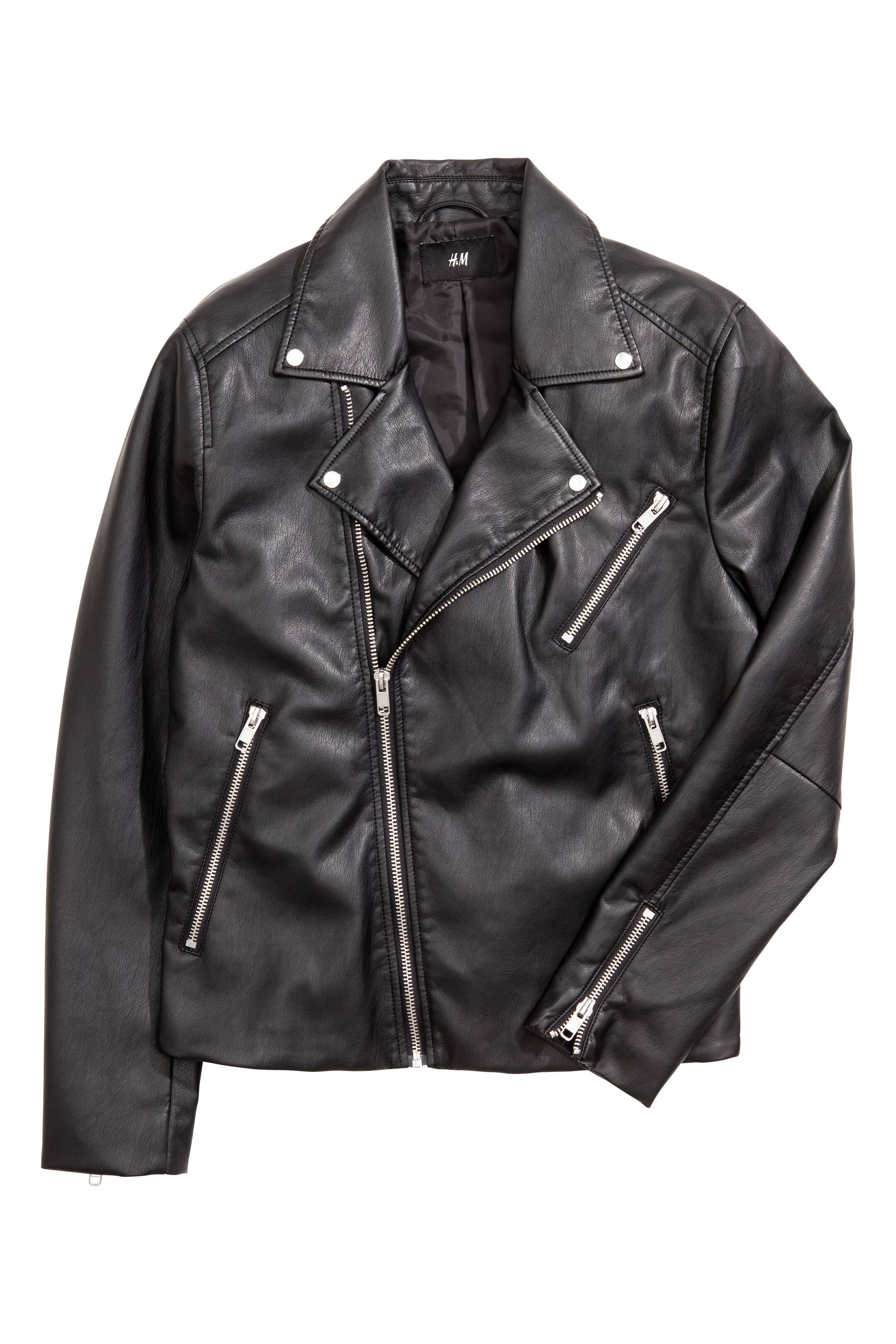 View larger image: Biker jacket - Black - Men | H&M GB 1