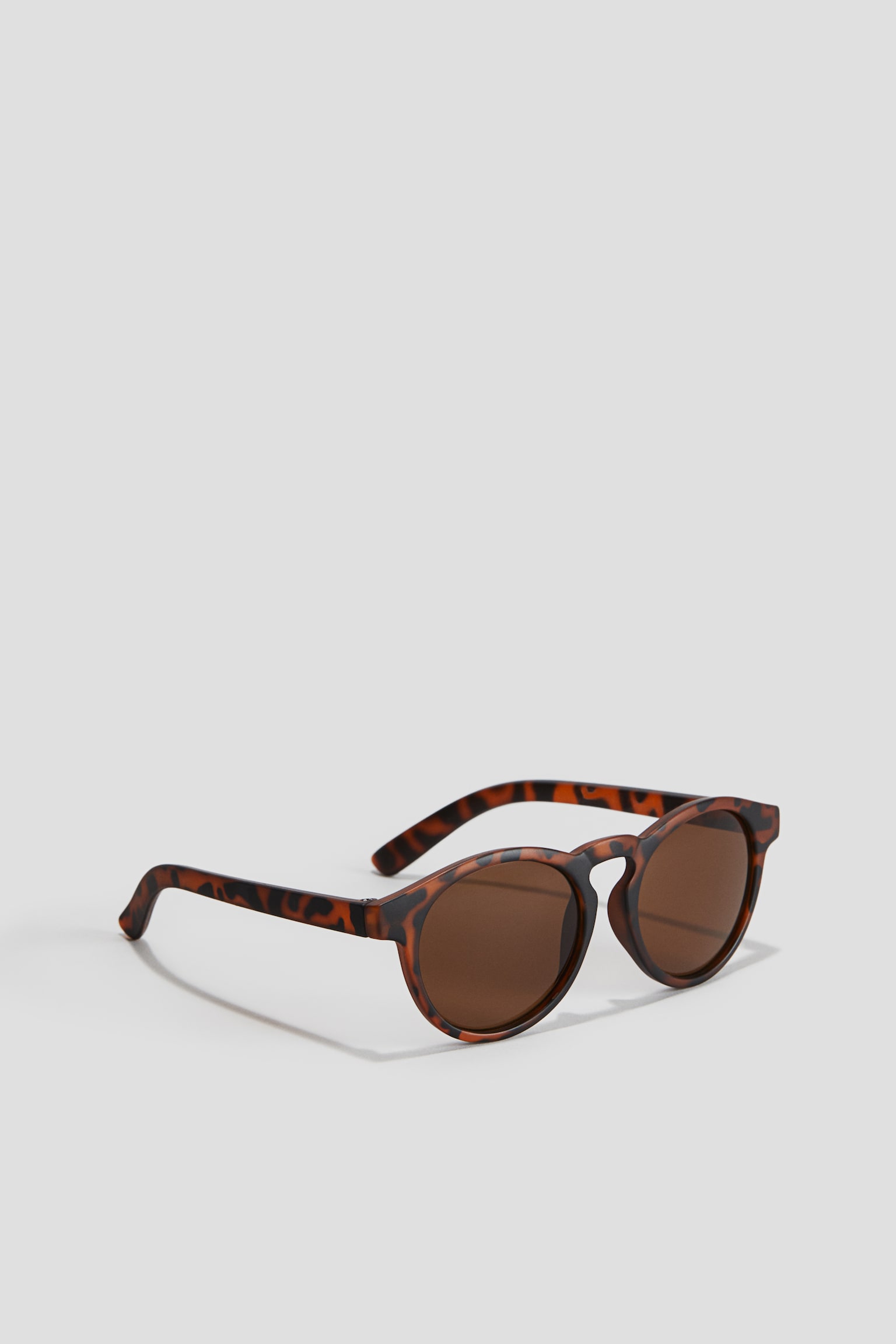 Oval sunglasses - Brown/Tortoiseshell-patterned - 2