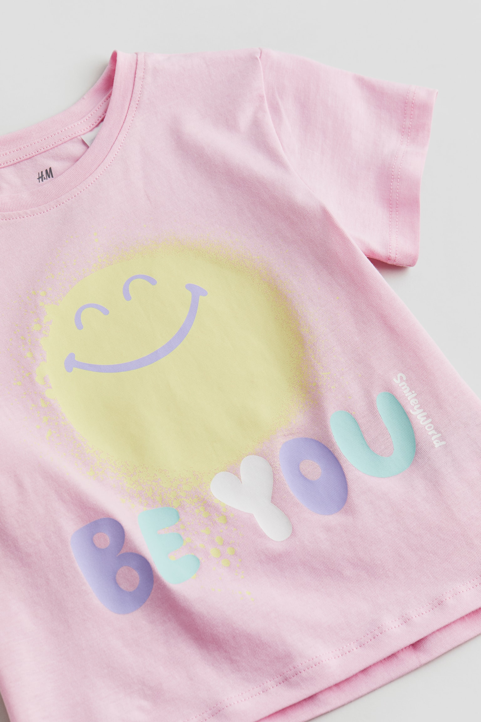 Printed T-shirt - Light pink/SmileyWorld®/White/SmileyWorld®/Light pink/Barbie/Light pink/Barbie - 4