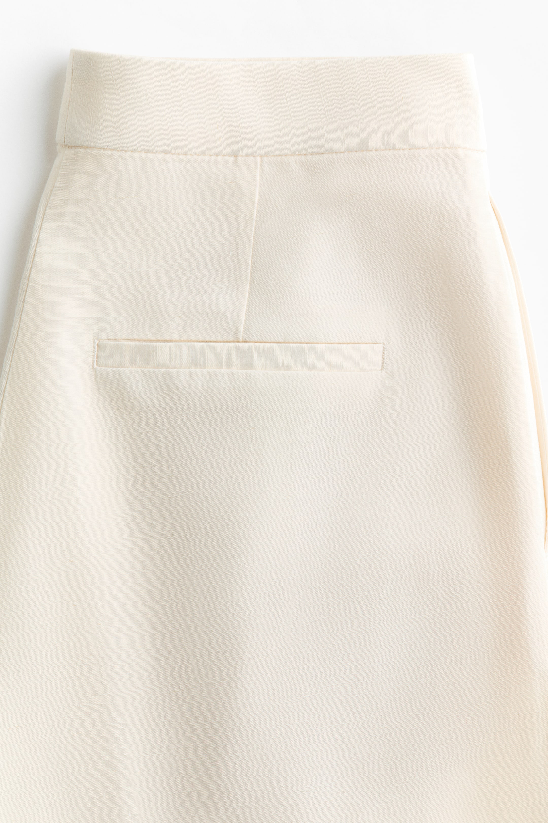 Pantalon ballon en lin mélangé
