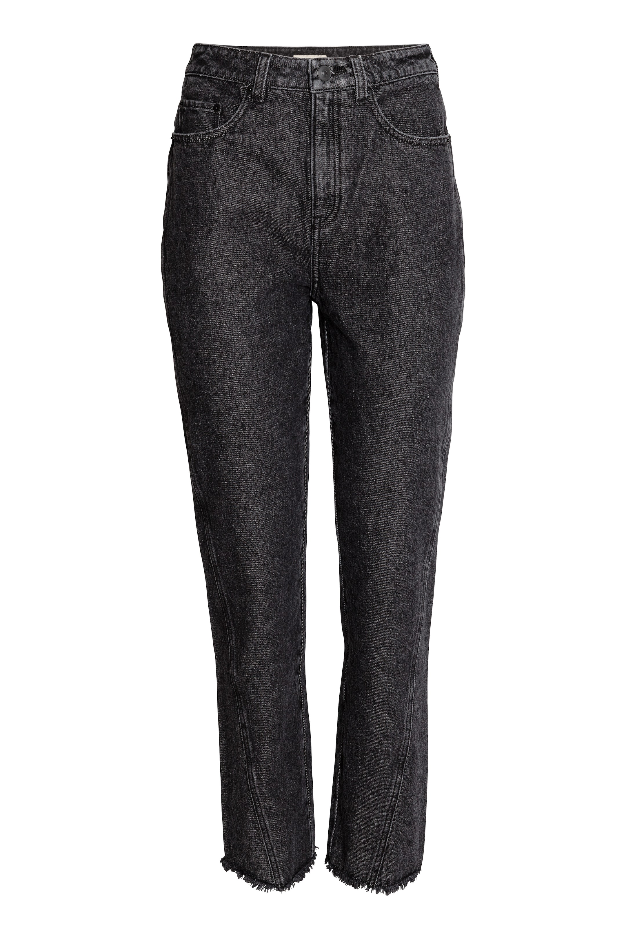 Agrandir l'image: High waist Jeans - Denim noir - FEMME | H&M FR 1