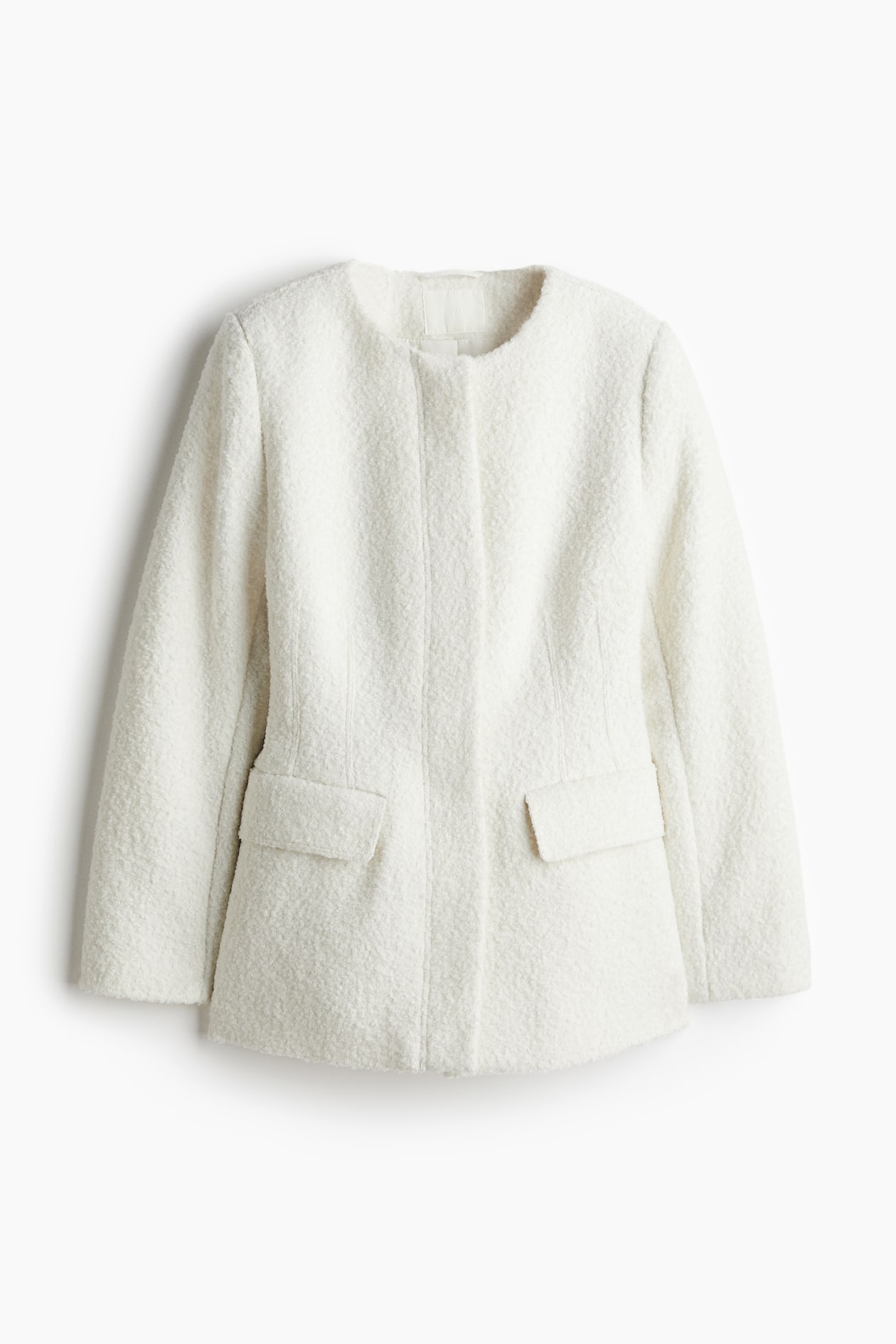 ウエストシェイプジャケット - ホワイト - レディース | H&M JP