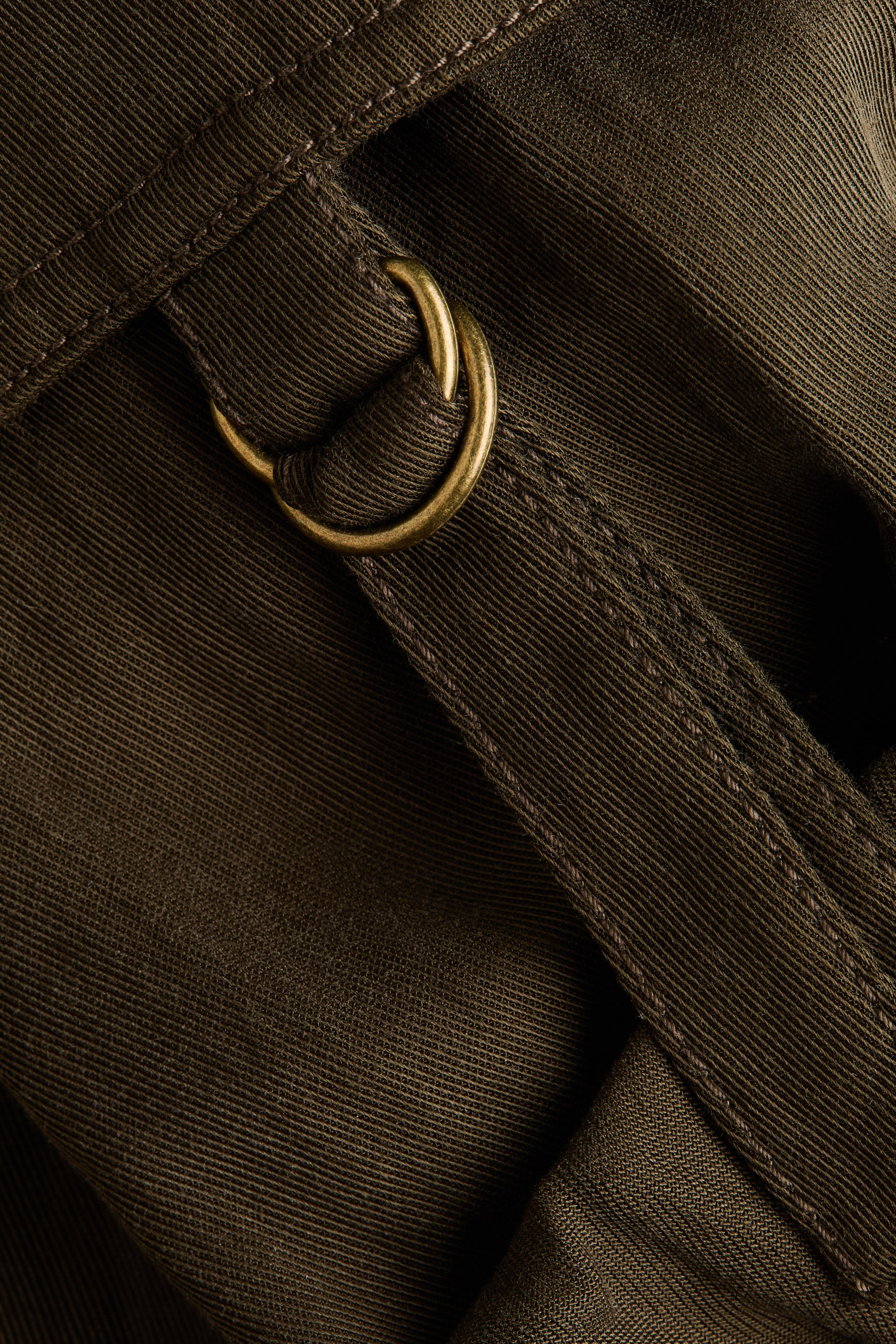 Veste grande taille en sergé