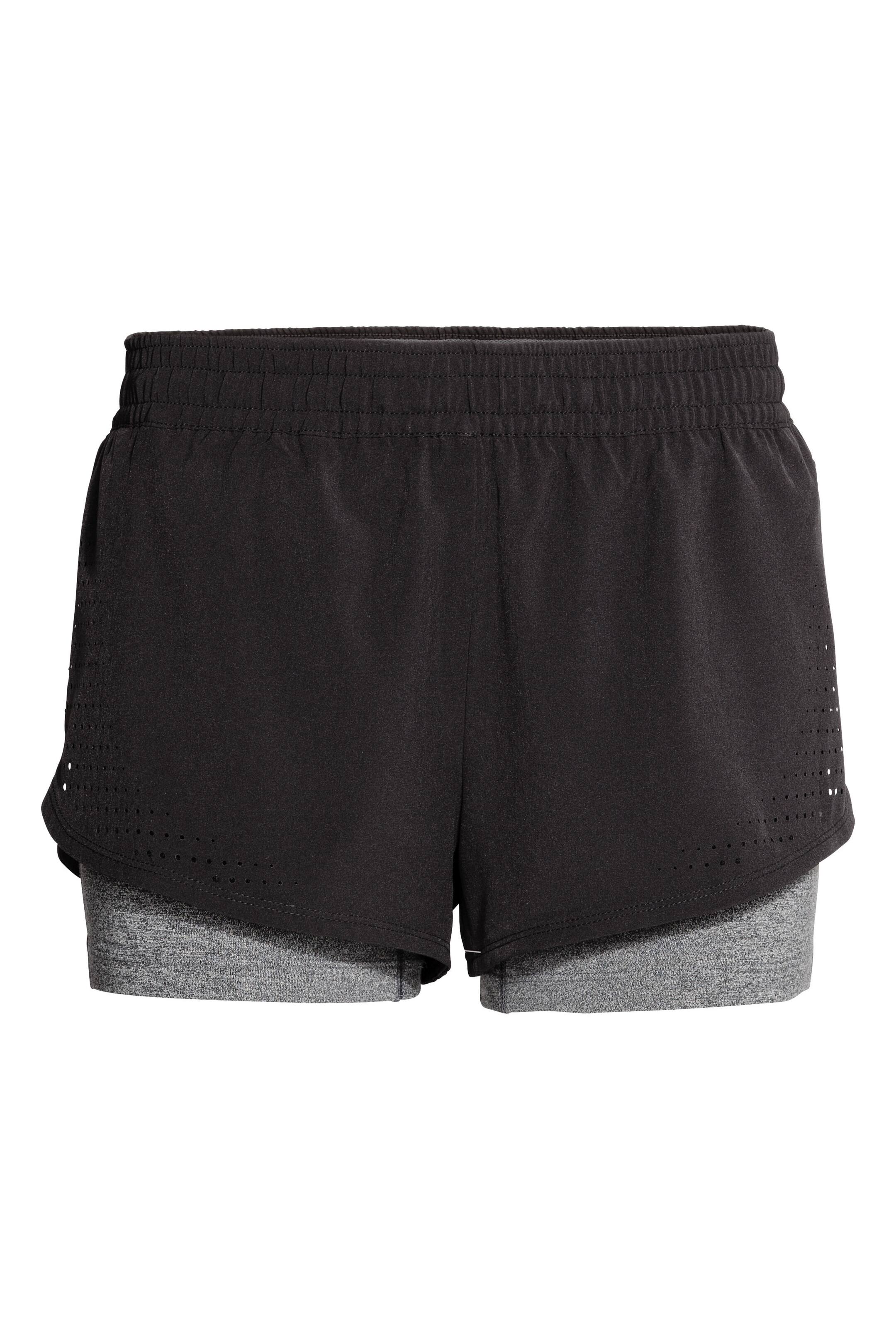 Agrandir l'image: Short running - Noir - FEMME | H&M FR 1