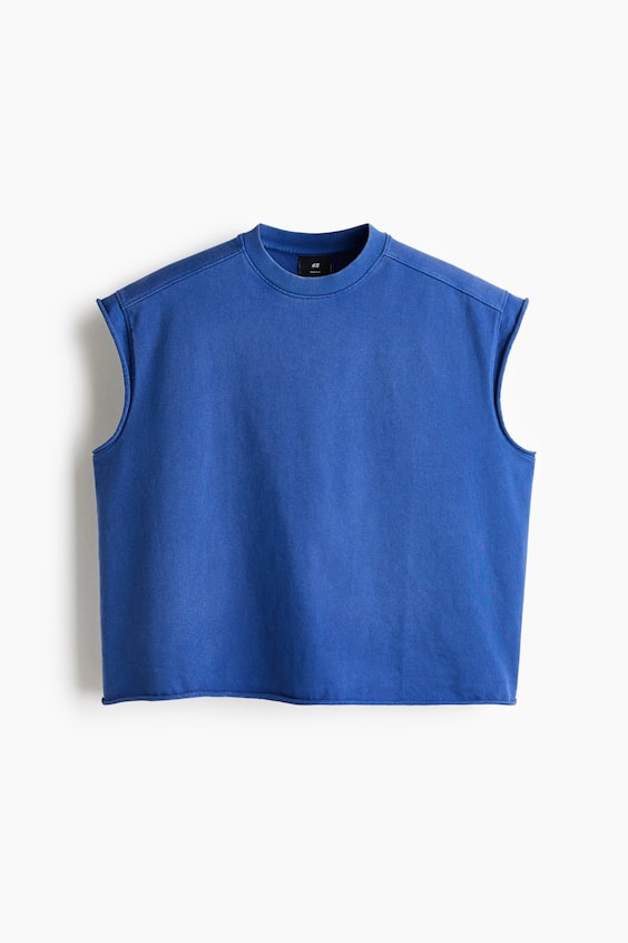 Мужские топы H&M Oversized Boxy Tank Top