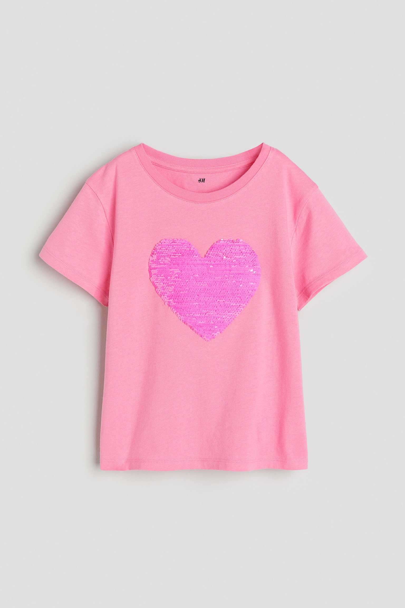 Tee - Pink/Heart/White/Strawberry/White/Unicorn/Light beige/Ice cream cone - 2