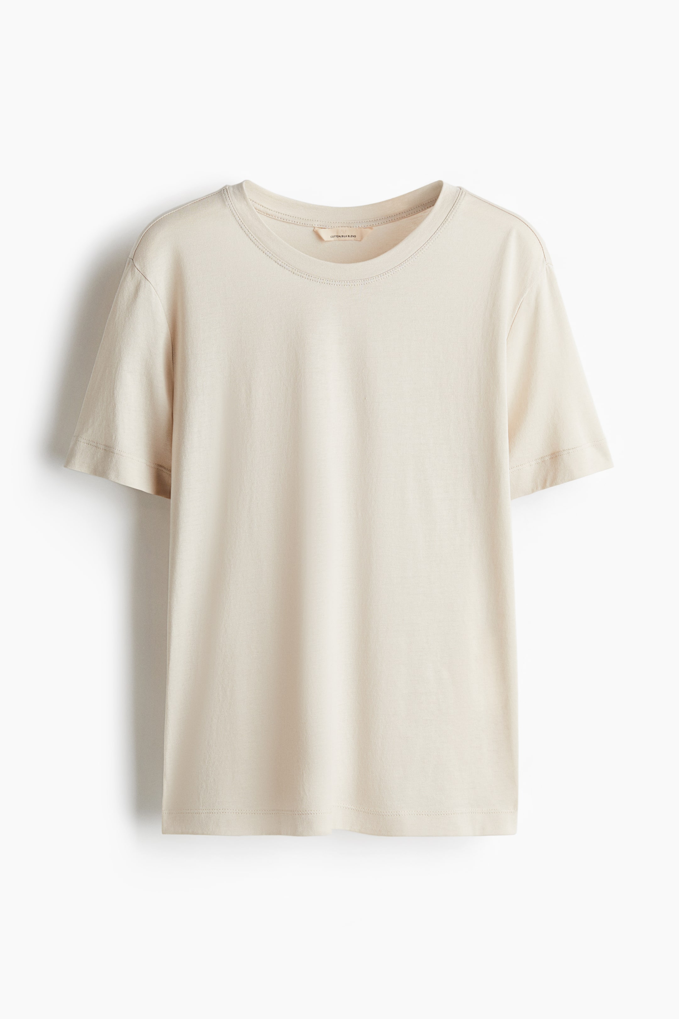 Silk-blend T-shirt