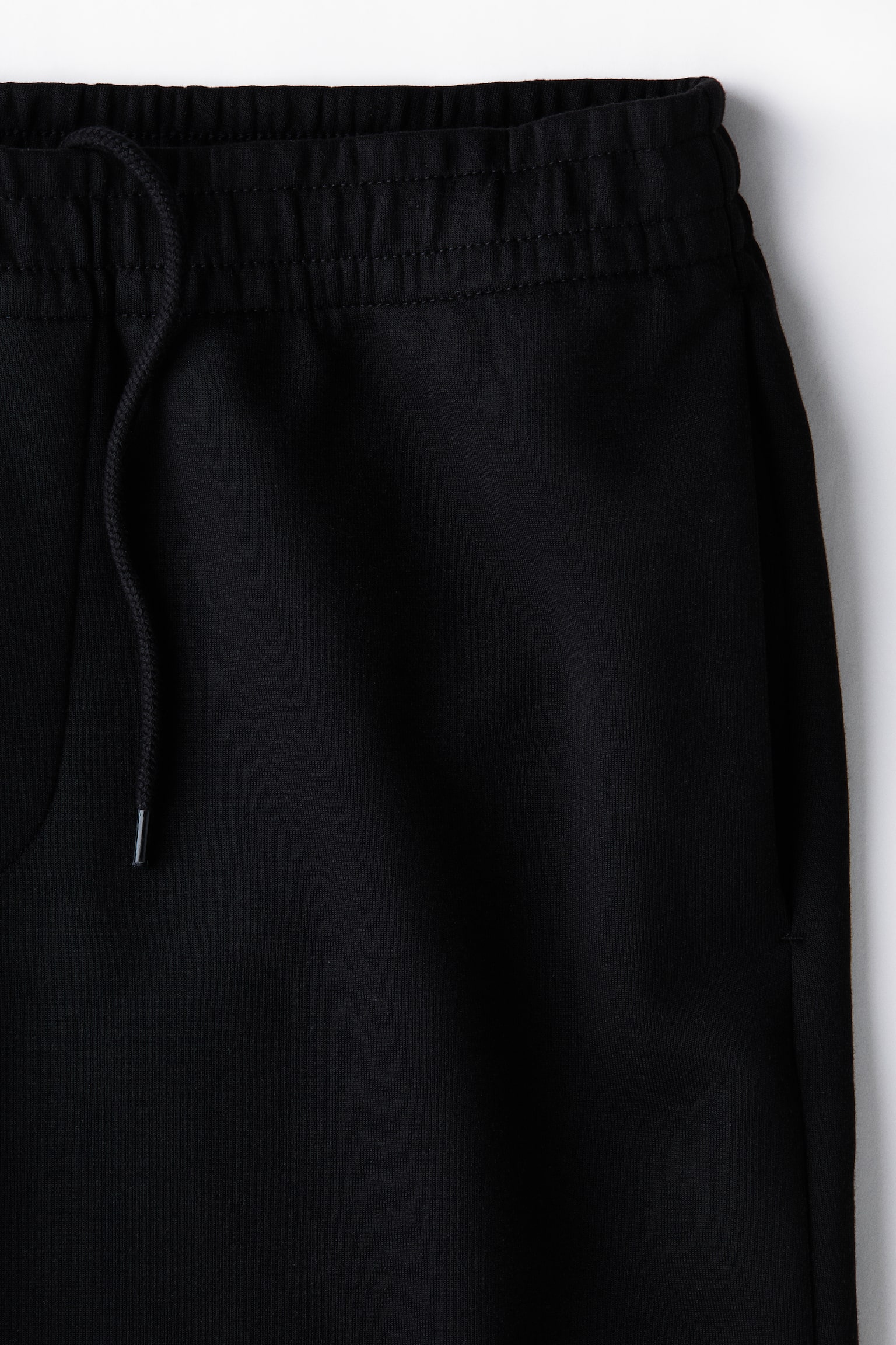 Мужские брюки H&M Relaxed-Fit Interlock Sweatpants, цвет: Чёрный — фото 7
