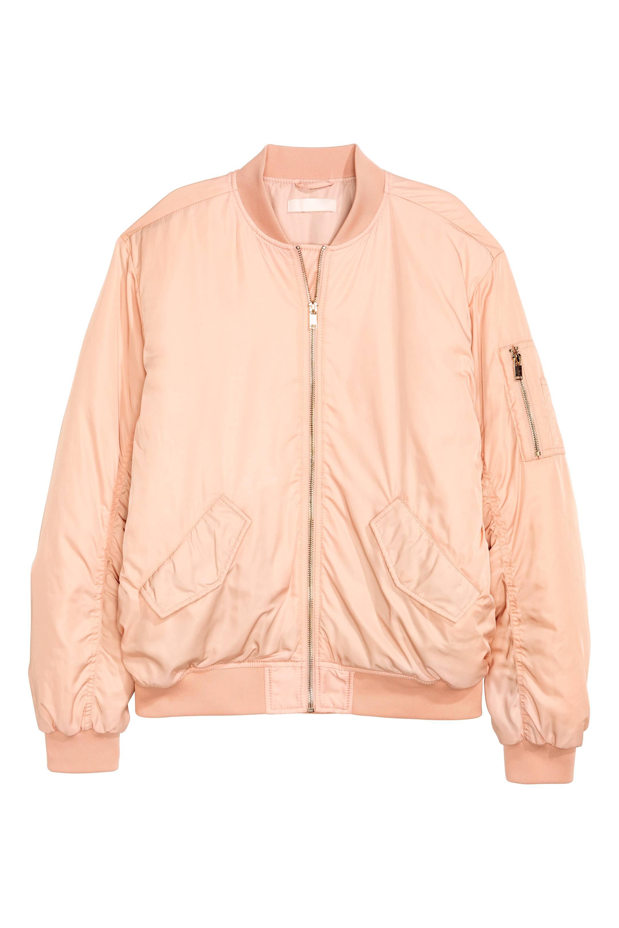 View larger image: Oversized bomber jacket - Powder - Ladies | H&M GB 1