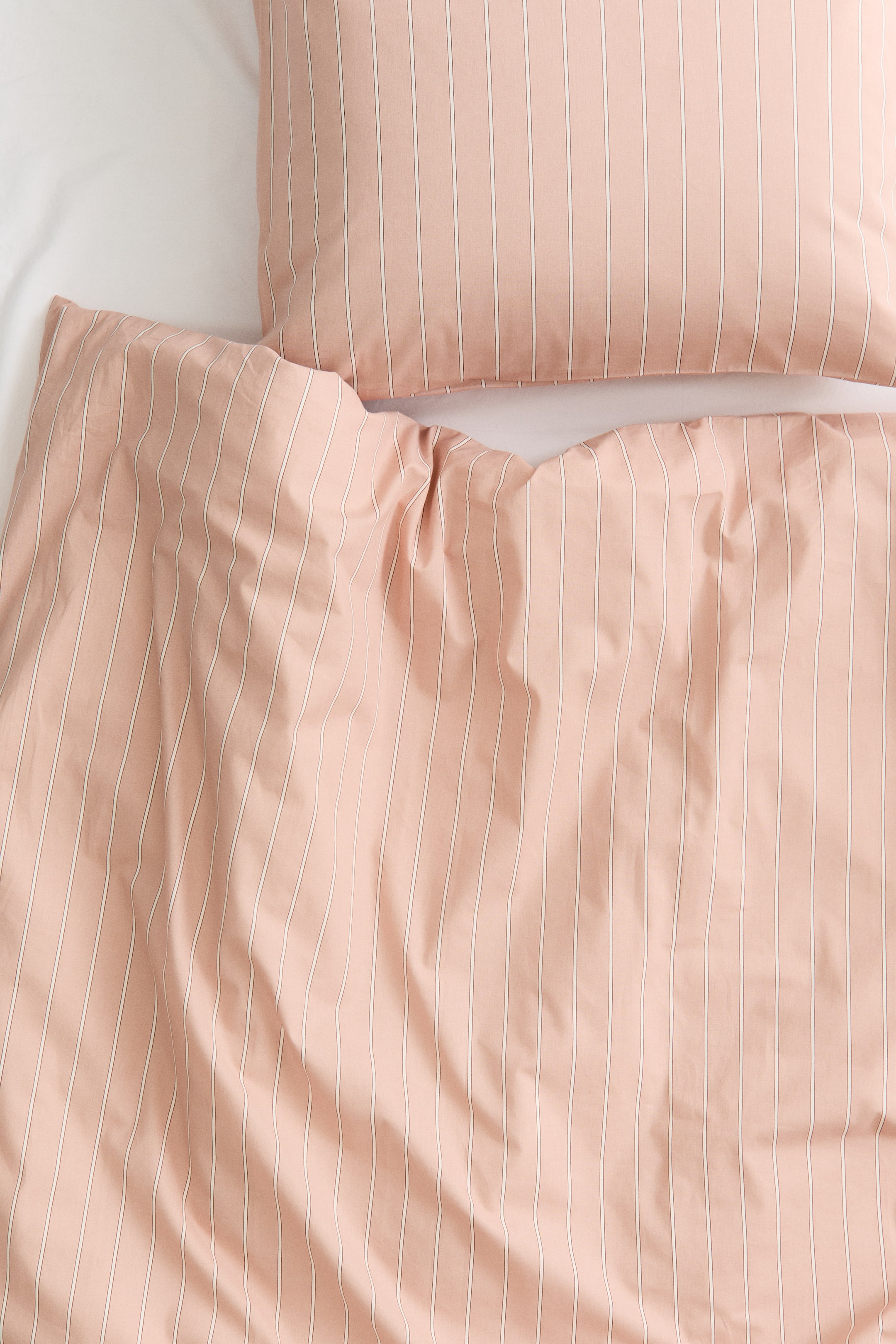 Striped Twin Duvet Cover Set