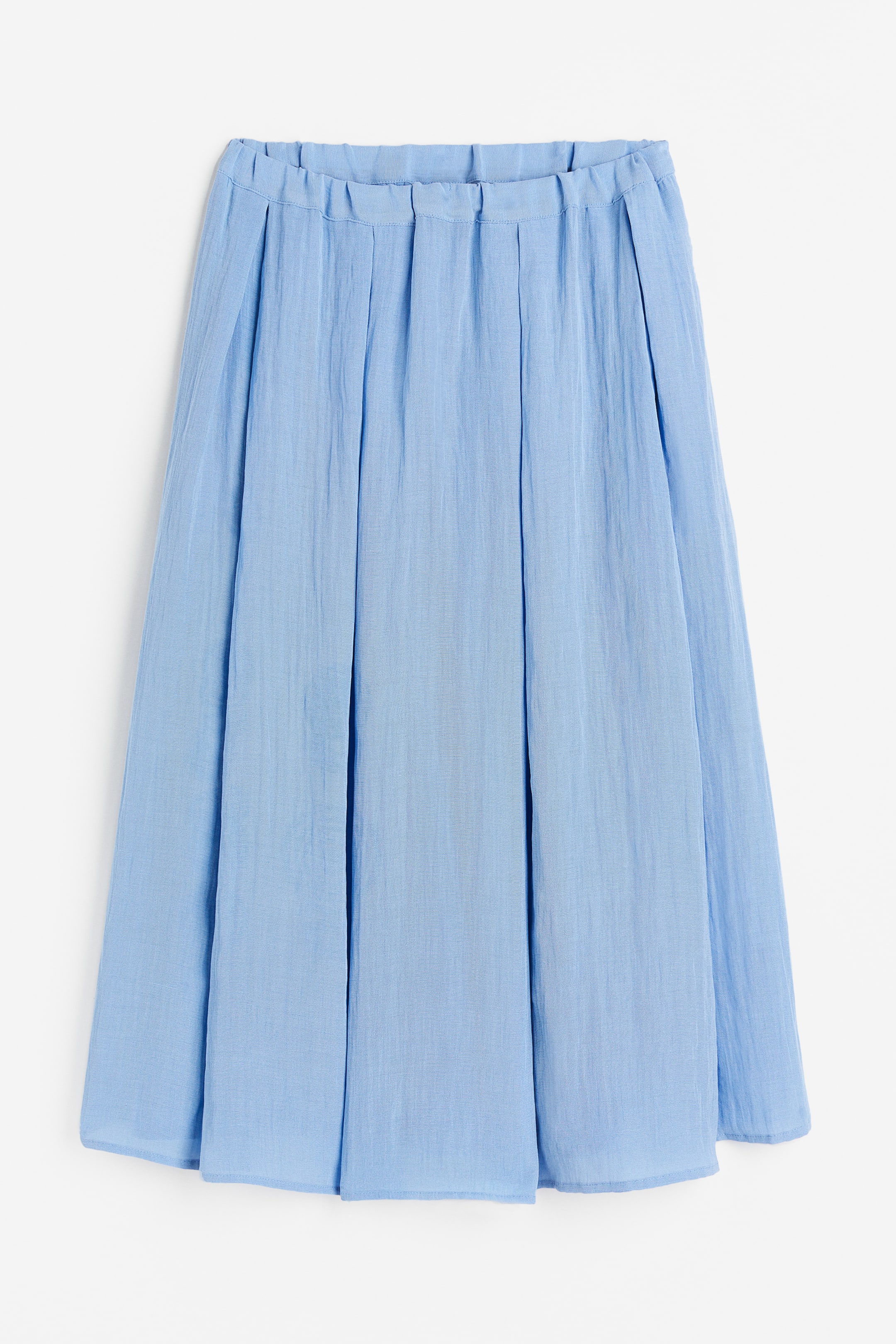 Wide-cut Twill Skirt