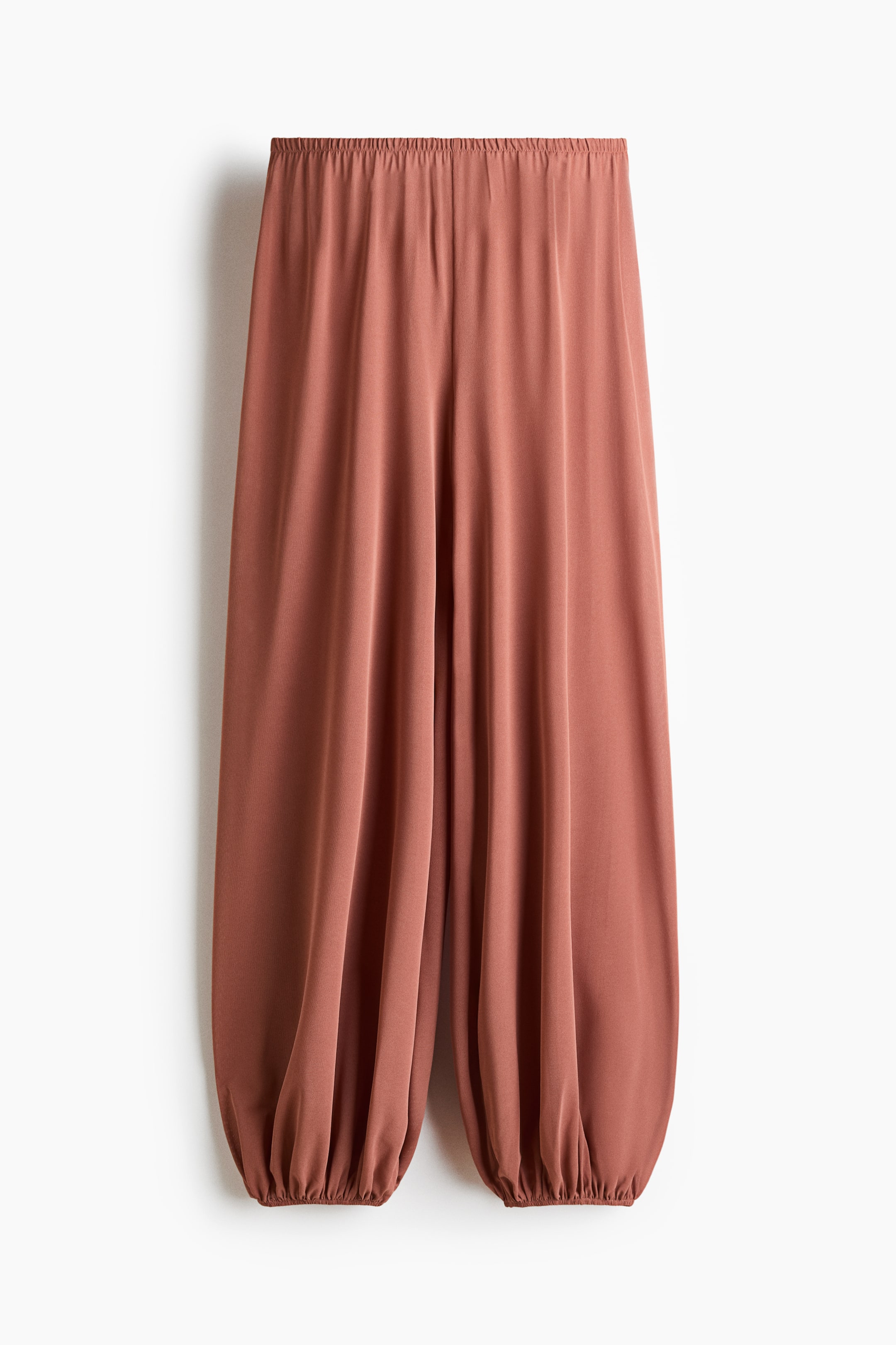 Jersey balloon trousers