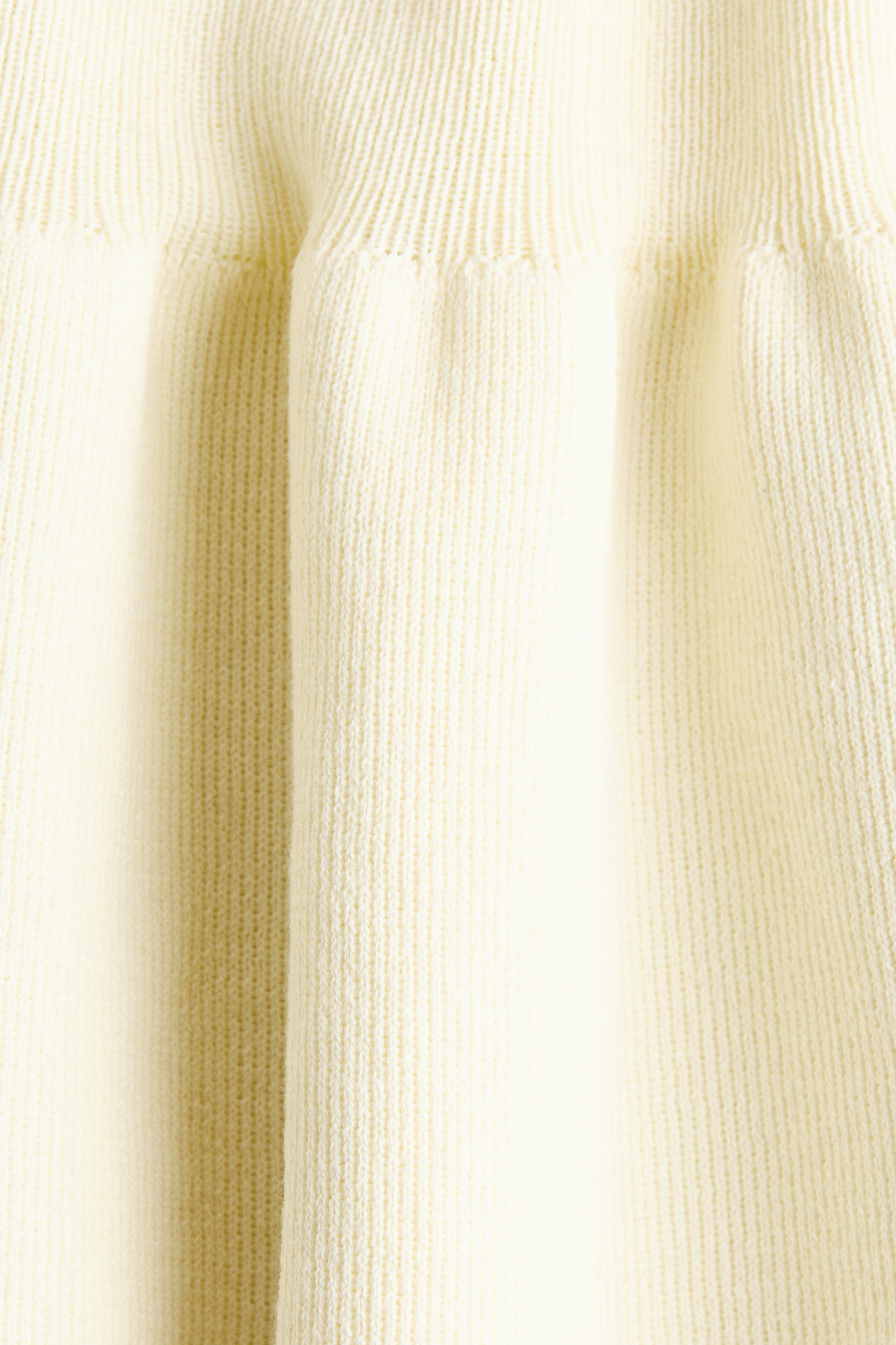 View larger image: Knitted peplum top - Cream - Ladies | H&M IN 2