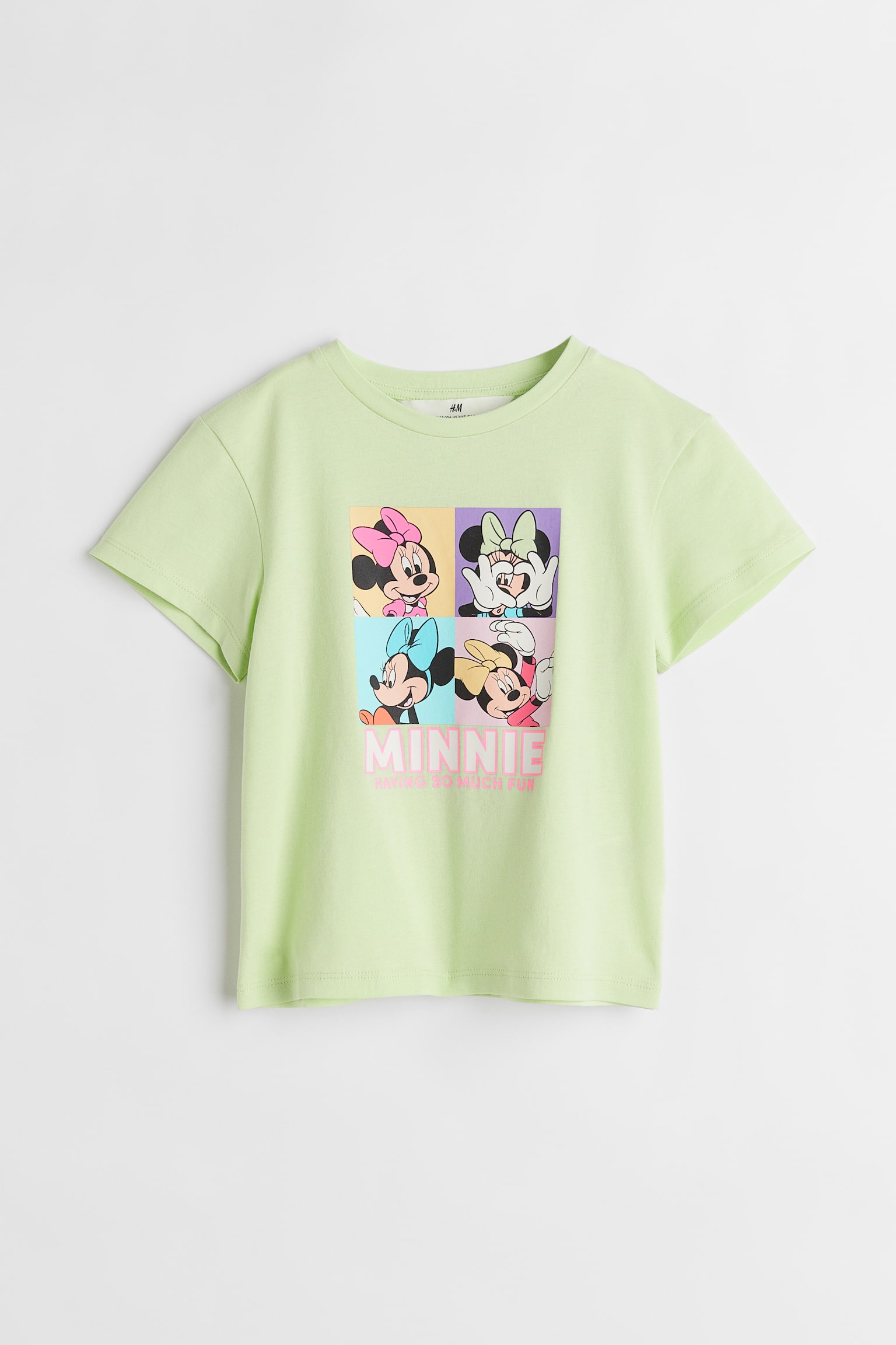 Print Design Tee - Light green/Minnie Mouse/Light pink/Paw Patrol/Purple/Star Wars/White/Harvard - 1