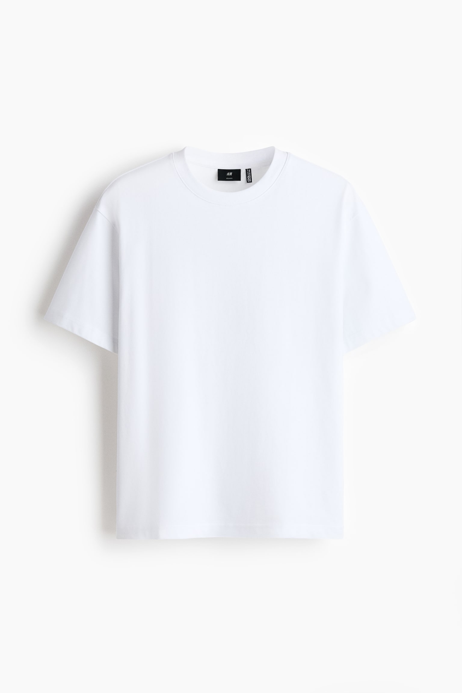 Majica Relaxed Fit COOLMAX®-Bela - 1