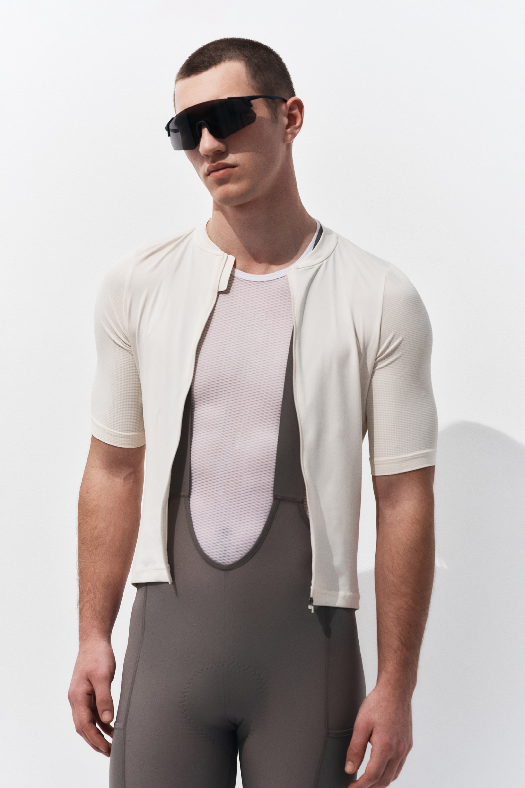 Mid-Length Cycling Bib Shorts with DryMove™