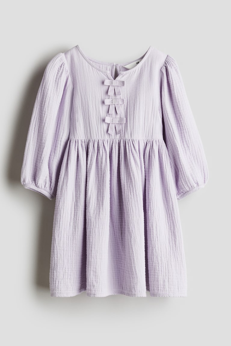 strapless open back dress Women's The Felicity Lavender Cotton Midi Dress | Size: L