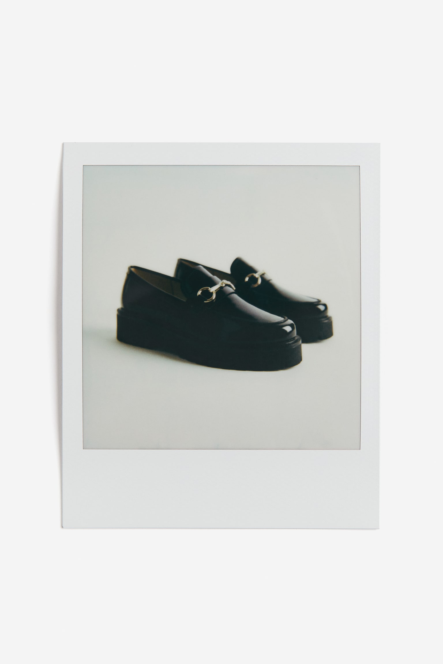 Leather Loafers - Black/Black - 1