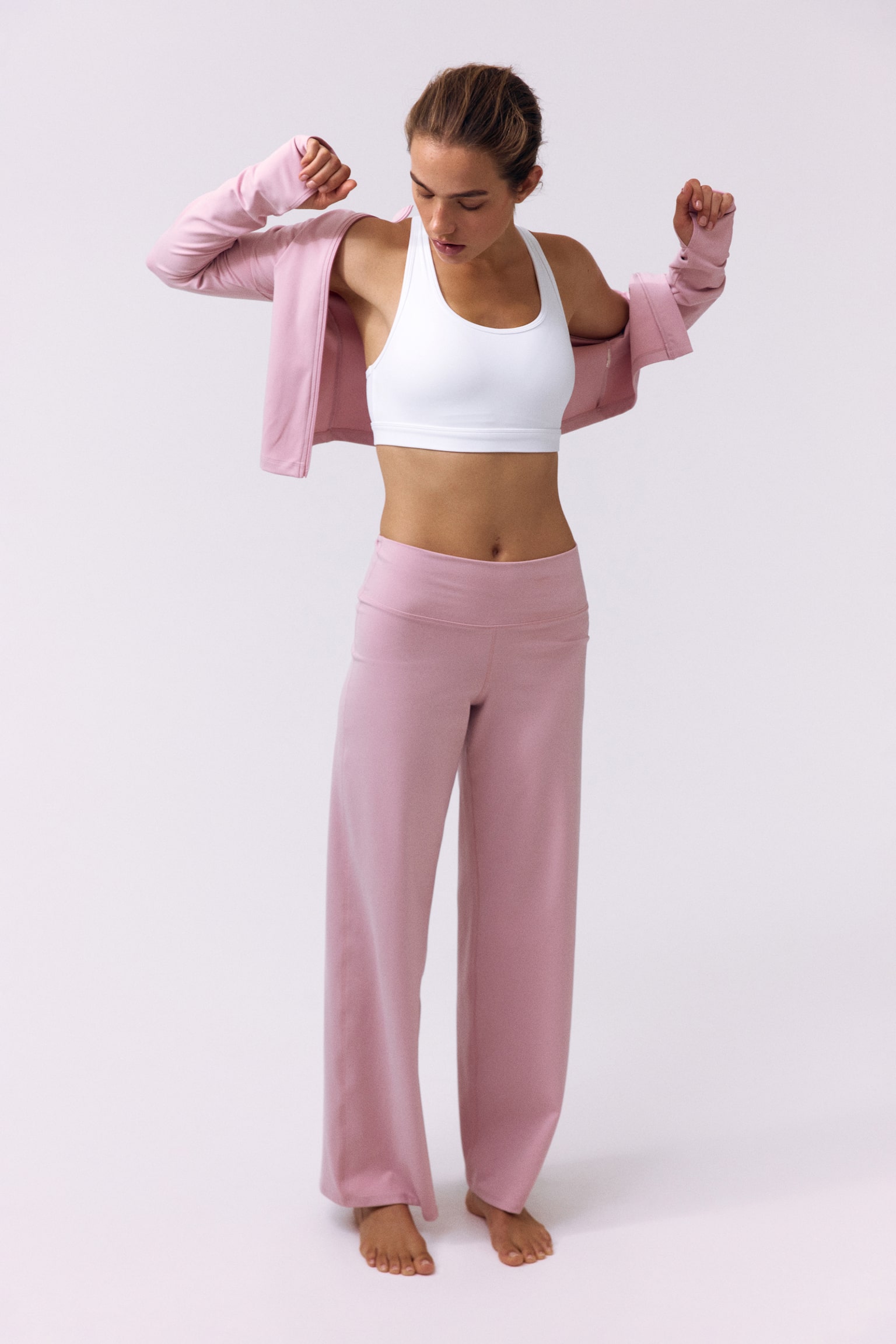 Medium Support Sports bra with SoftMove™-White - 6