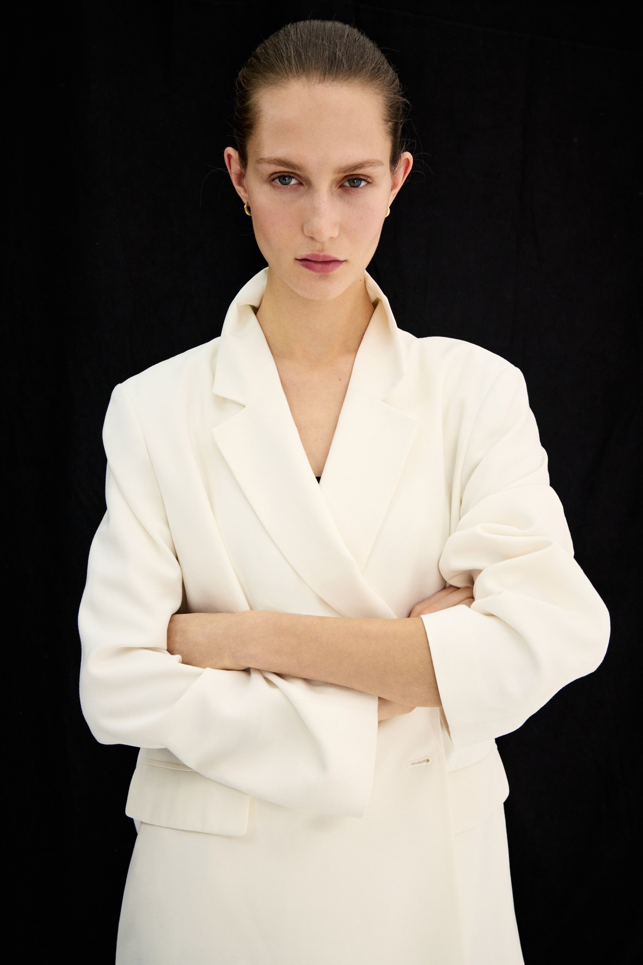 Женские пиджаки H&M Double-Breasted Blazer — фото 5