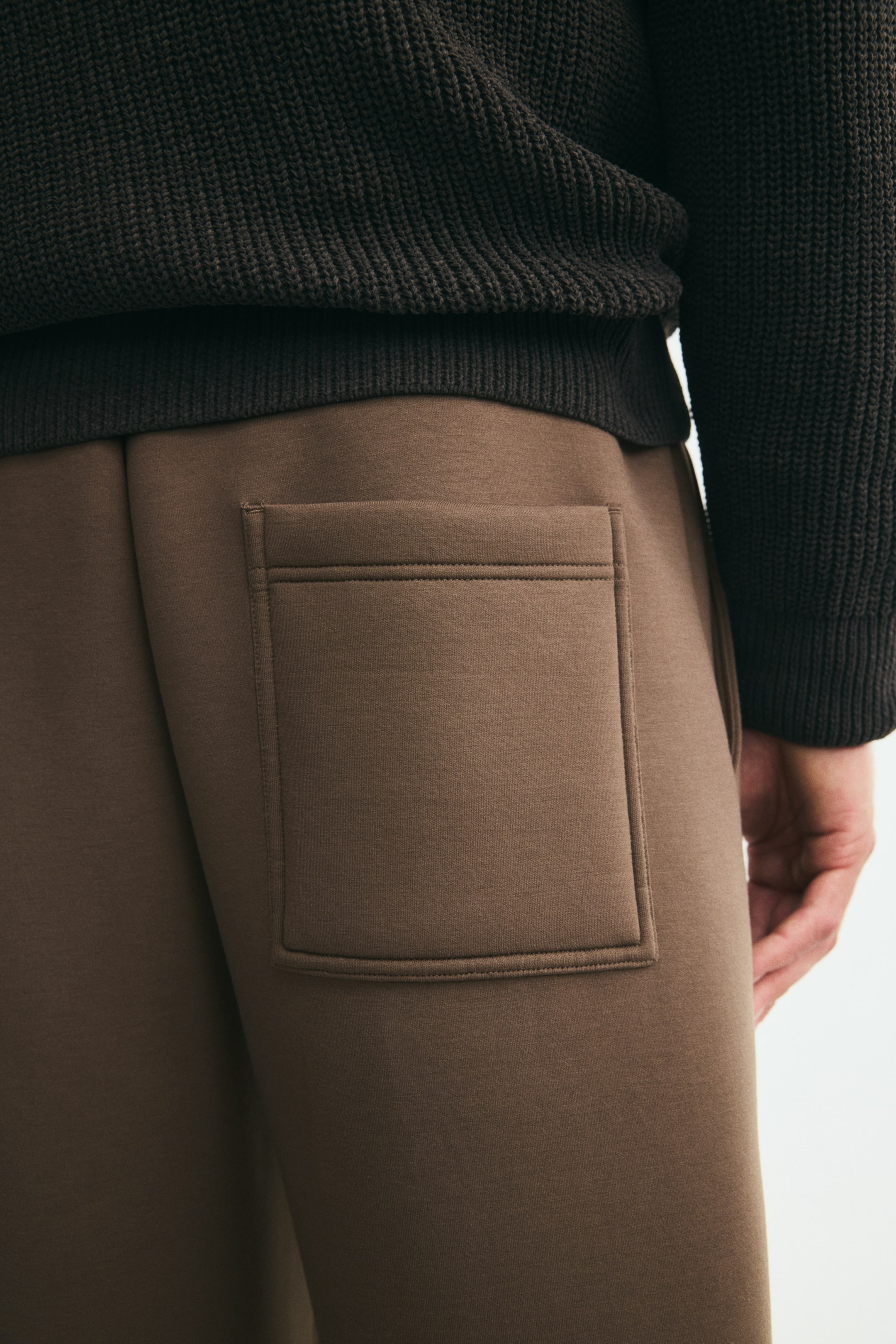 Relaxed-Fit Tailored-Look Joggers