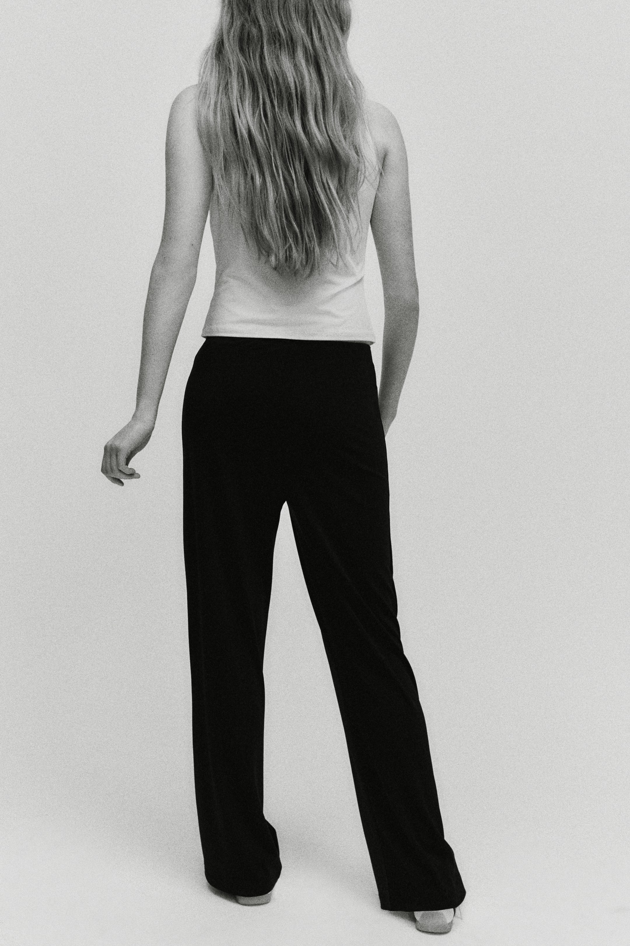 Pantalon en jersey avec taille élastique