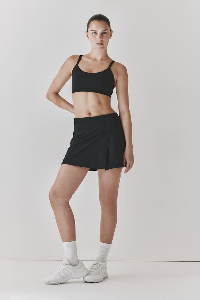 Tennis skirt with SoftMove™-Noir - 6
