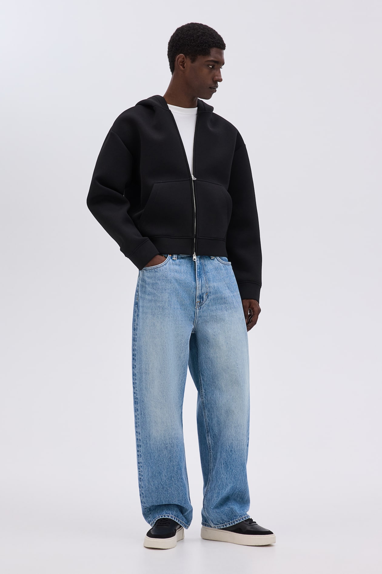 Baggy Jeans Denim blue Men H&M IN