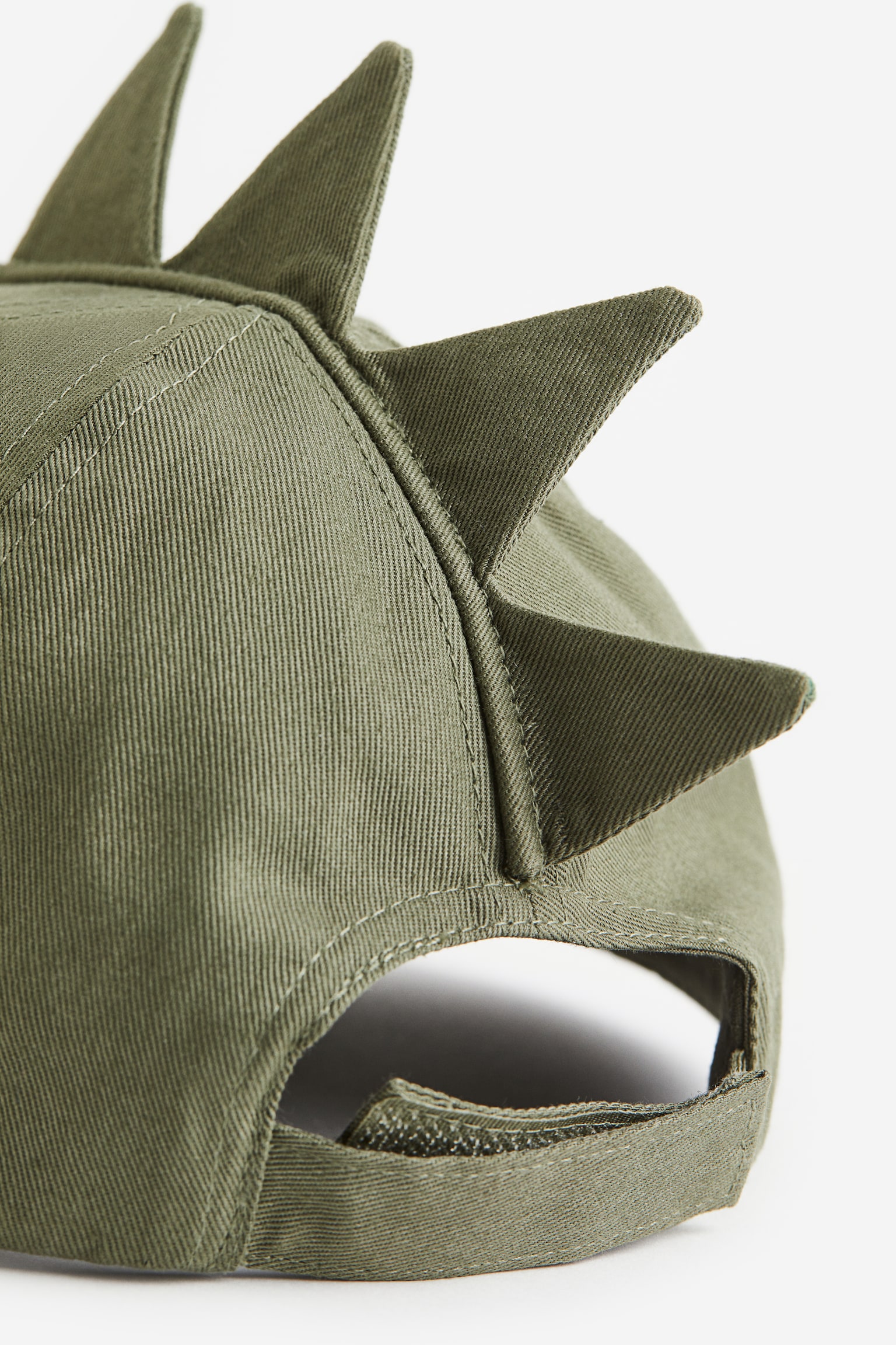 Appliqué Cap - Khaki green - 2