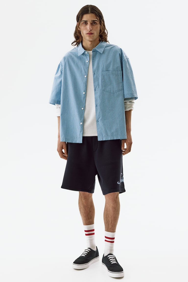 Šorts od duks materijala Relaxed Fit