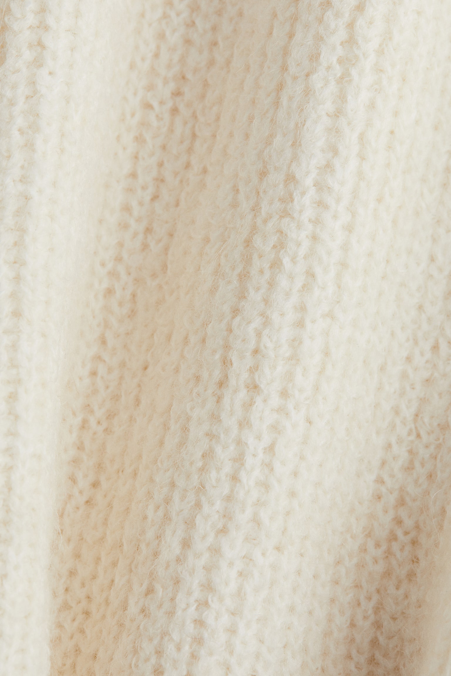 Женский свитер H&M Rib-Knit, цвет: Кремовый — фото 2