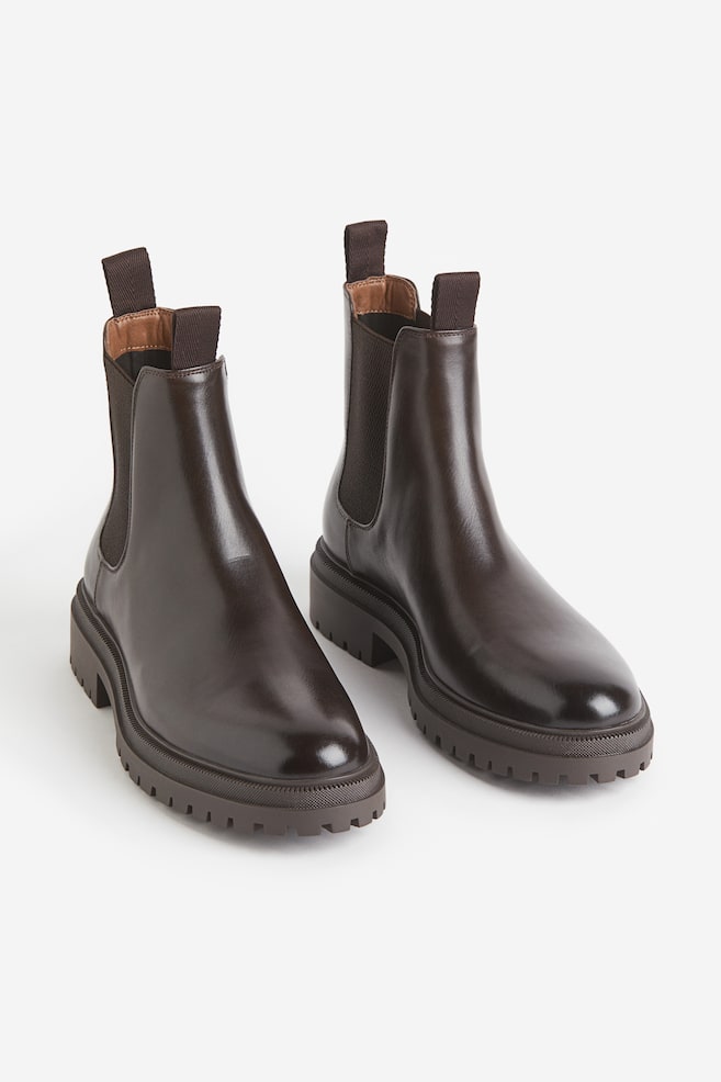 Chelsea boots - Dark brown/Black - 3