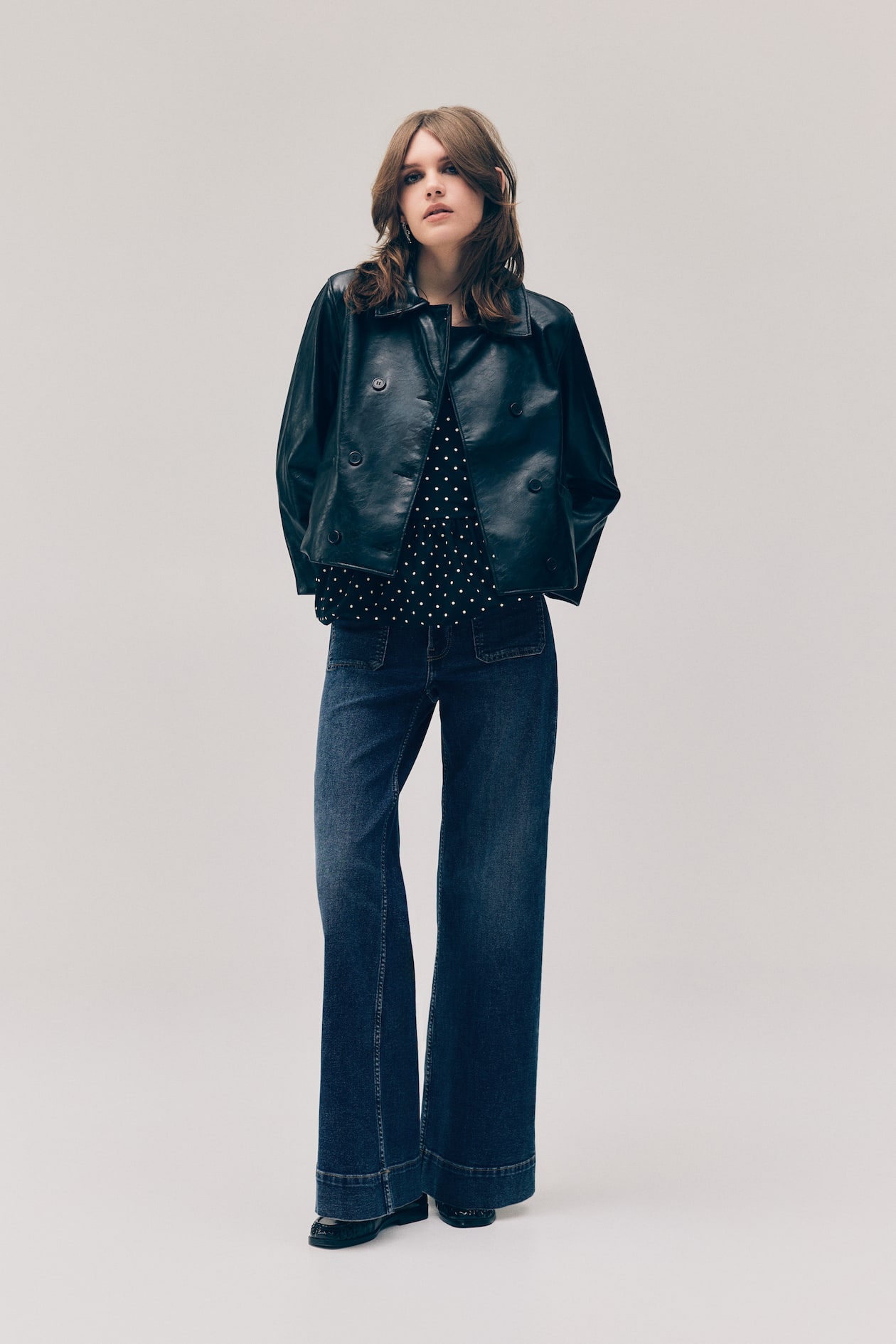 Wide High Waist Jeans - image 2