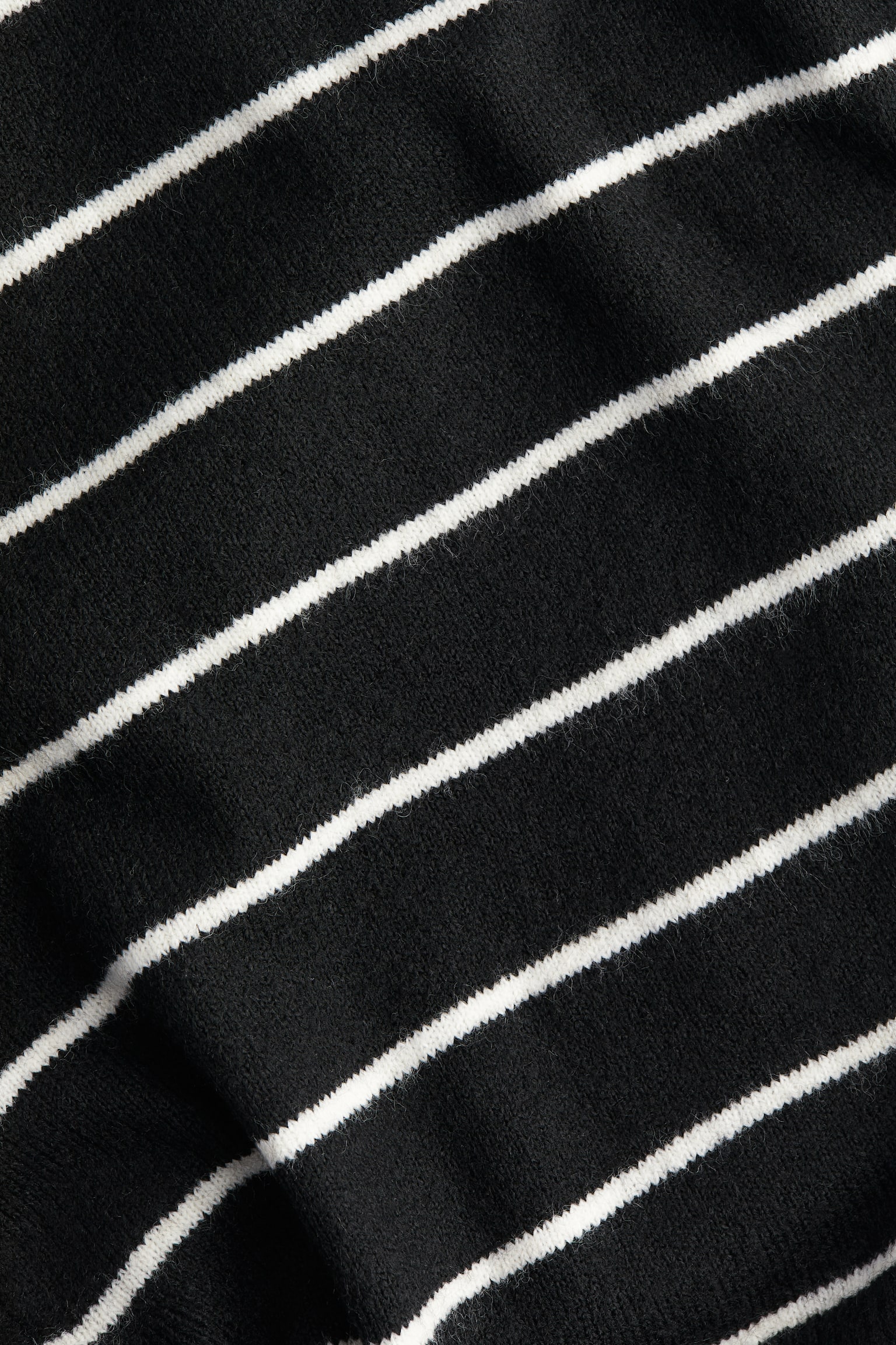 Oversized jumper - Black/Striped/Black/Grey marl/White/Cream/Striped/Pale yellow/Light beige/Black striped/Black/White striped - 3